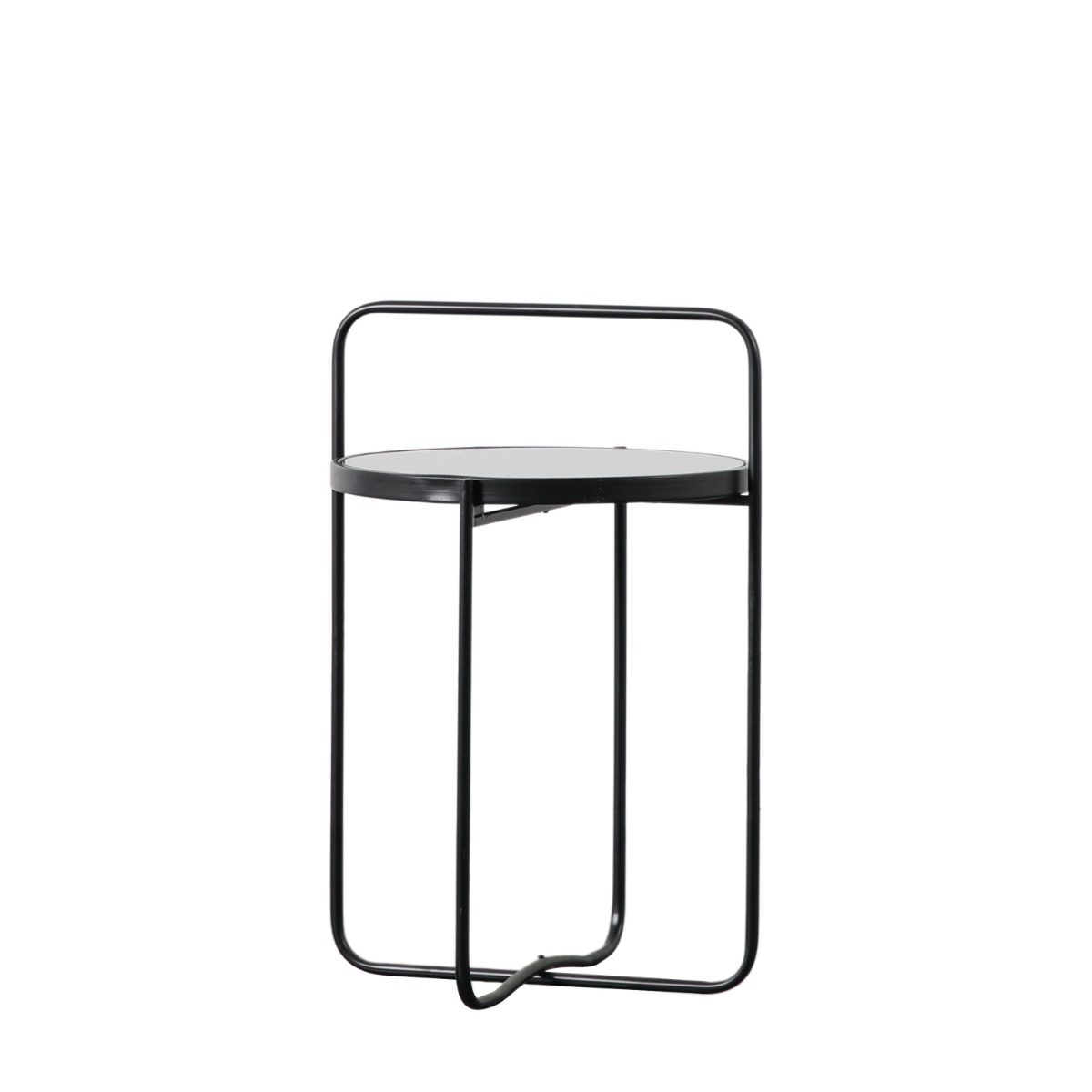 Wilton Black Side Table by Hudson Living | Style Our Home 