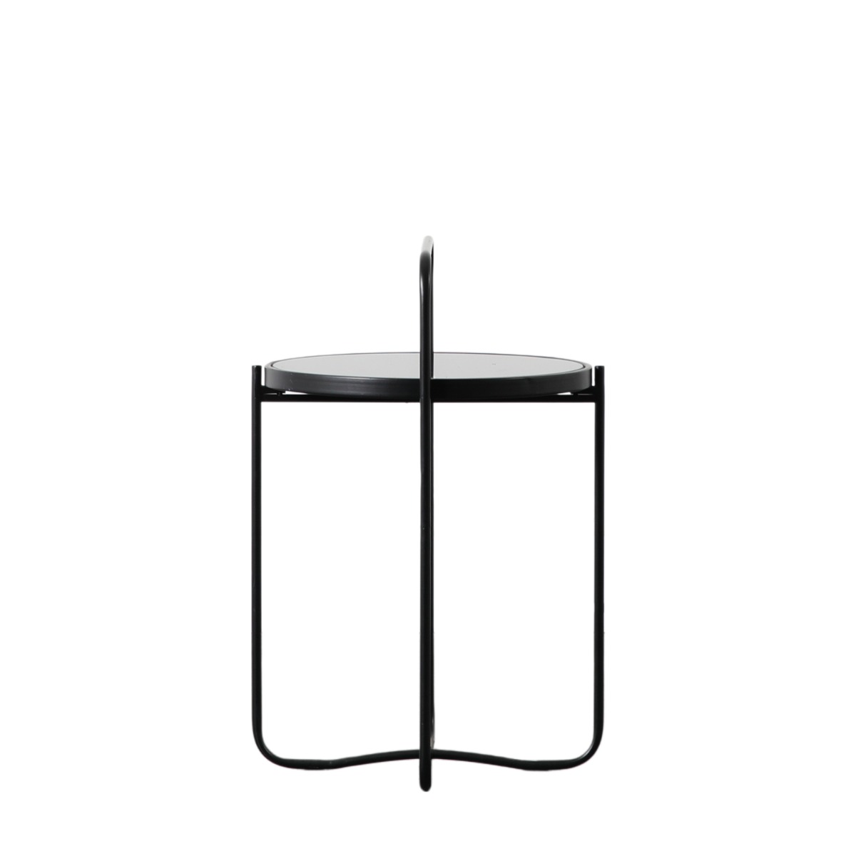 Wilton Black Side Table by Hudson Living | Style Our Home 