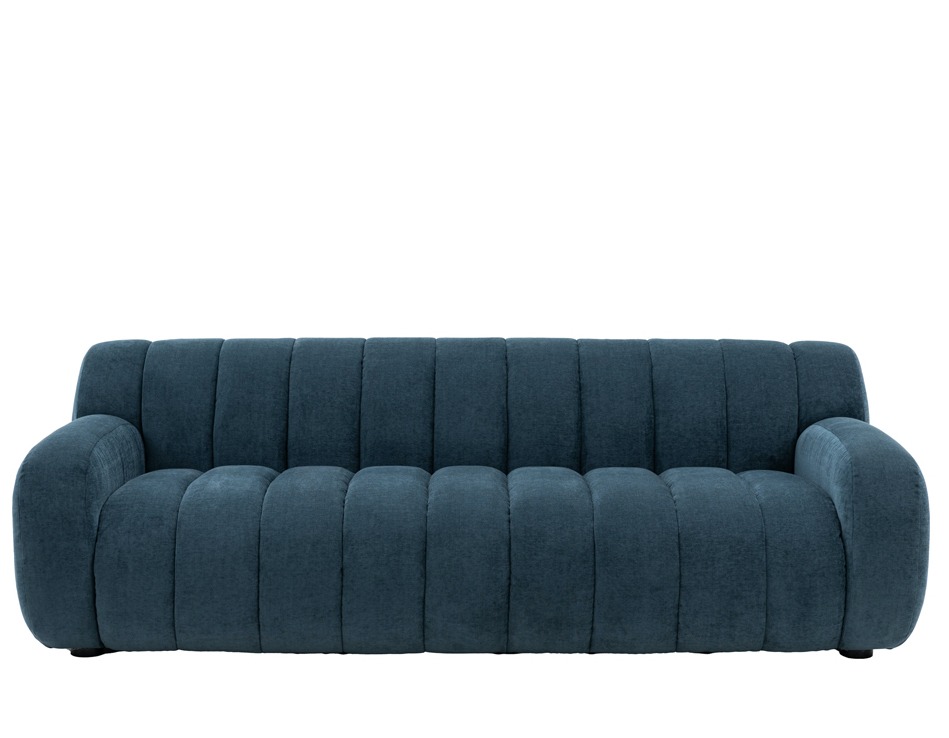 Torres 3 Seater Sofa Dusty Blue By Gallery Living | Style Our Home