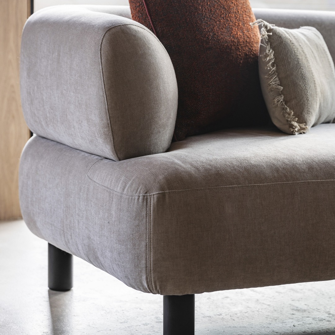 Faro 3 Seater Sofa Cream By Gallery Living | Style Our Home