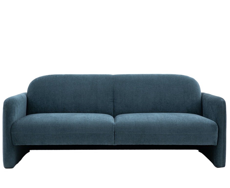 Chia 3 Seater Sofa Dusty Blue By Gallery Living | Style Our Home