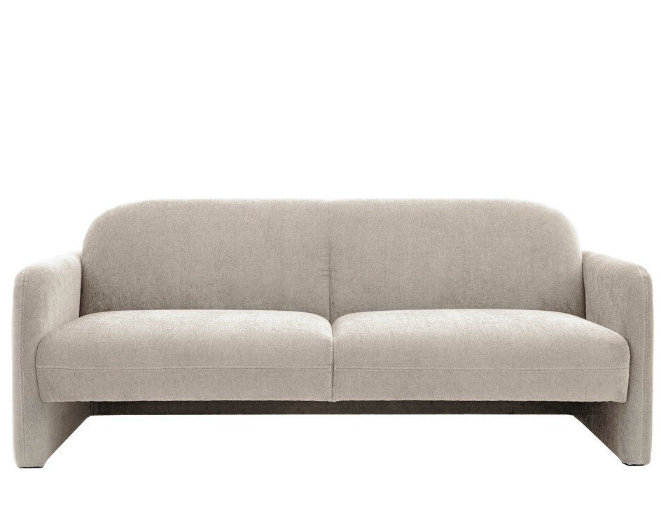 Chia 3 Seater Sofa Cream By Gallery Living | Style Our Home 