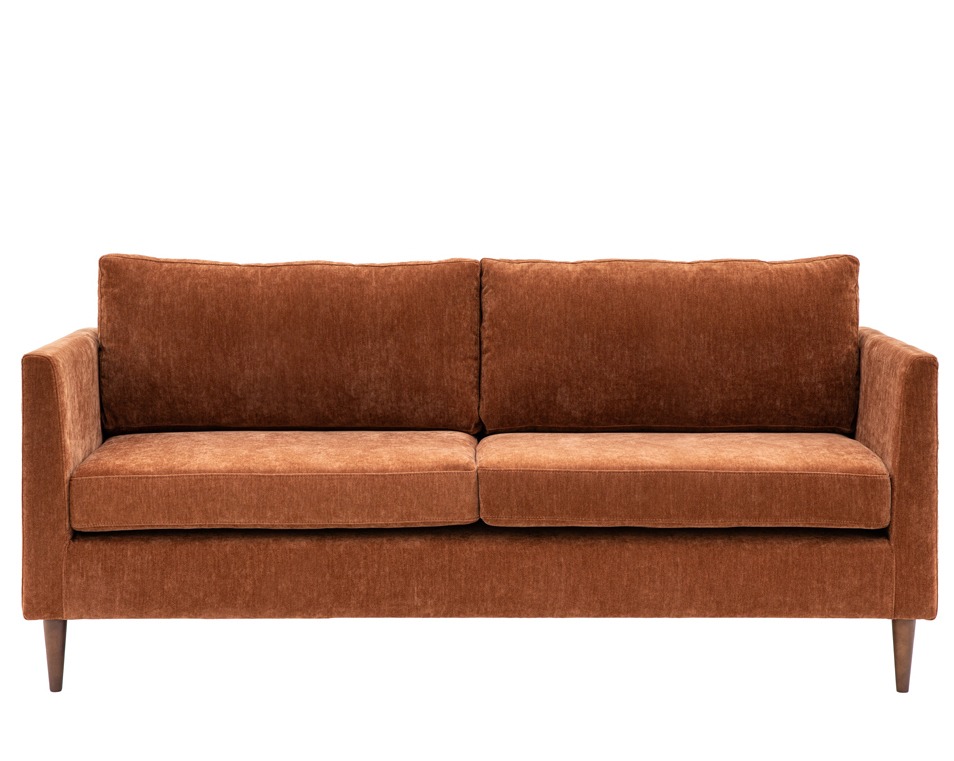 Menston 3 Seater Sofa Rust By Gallery Living | Style Our Home