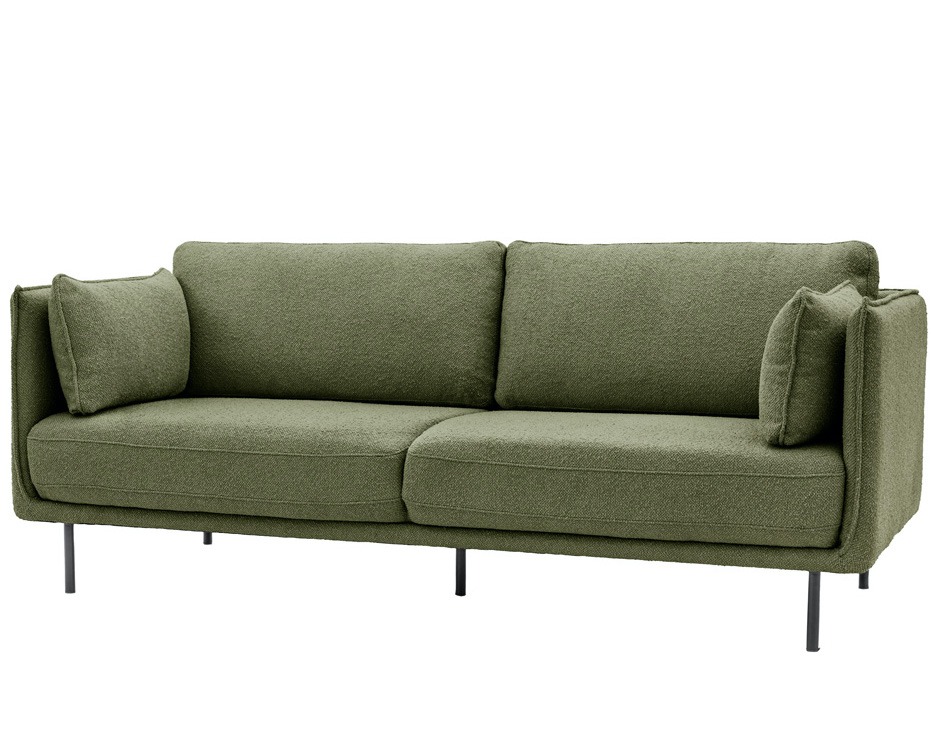 Ludlow Sofa Verdant Green Boucle By Gallery Living | Style Our Home