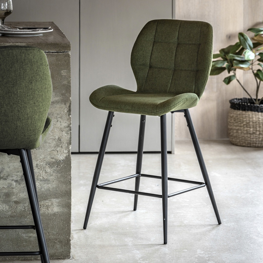 Macread Stool Bottle Green 2pk By Gallery Living | Style Our Home