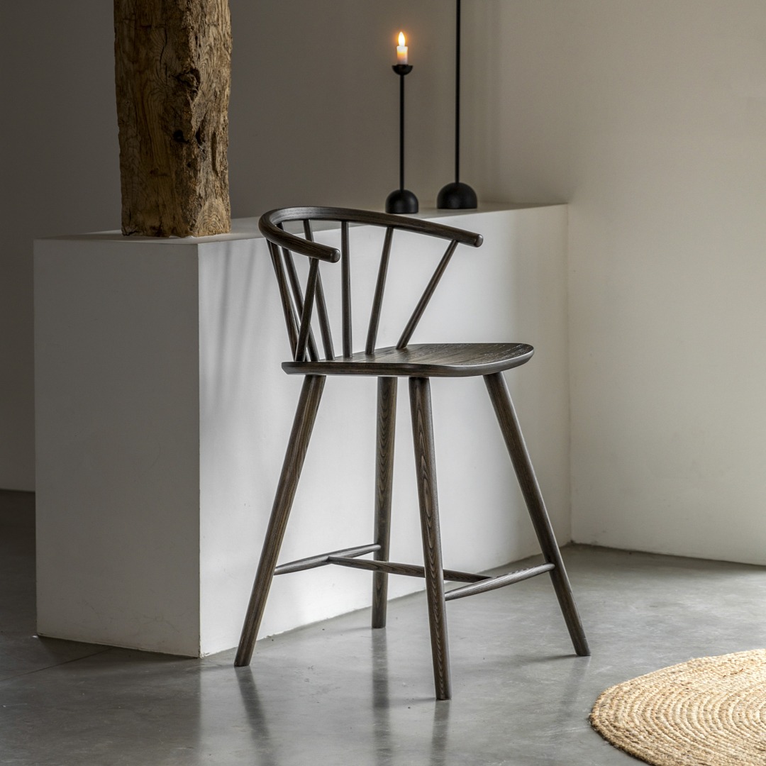 Mella Bar Stool Mocha By Gallery Living | Style Our Home