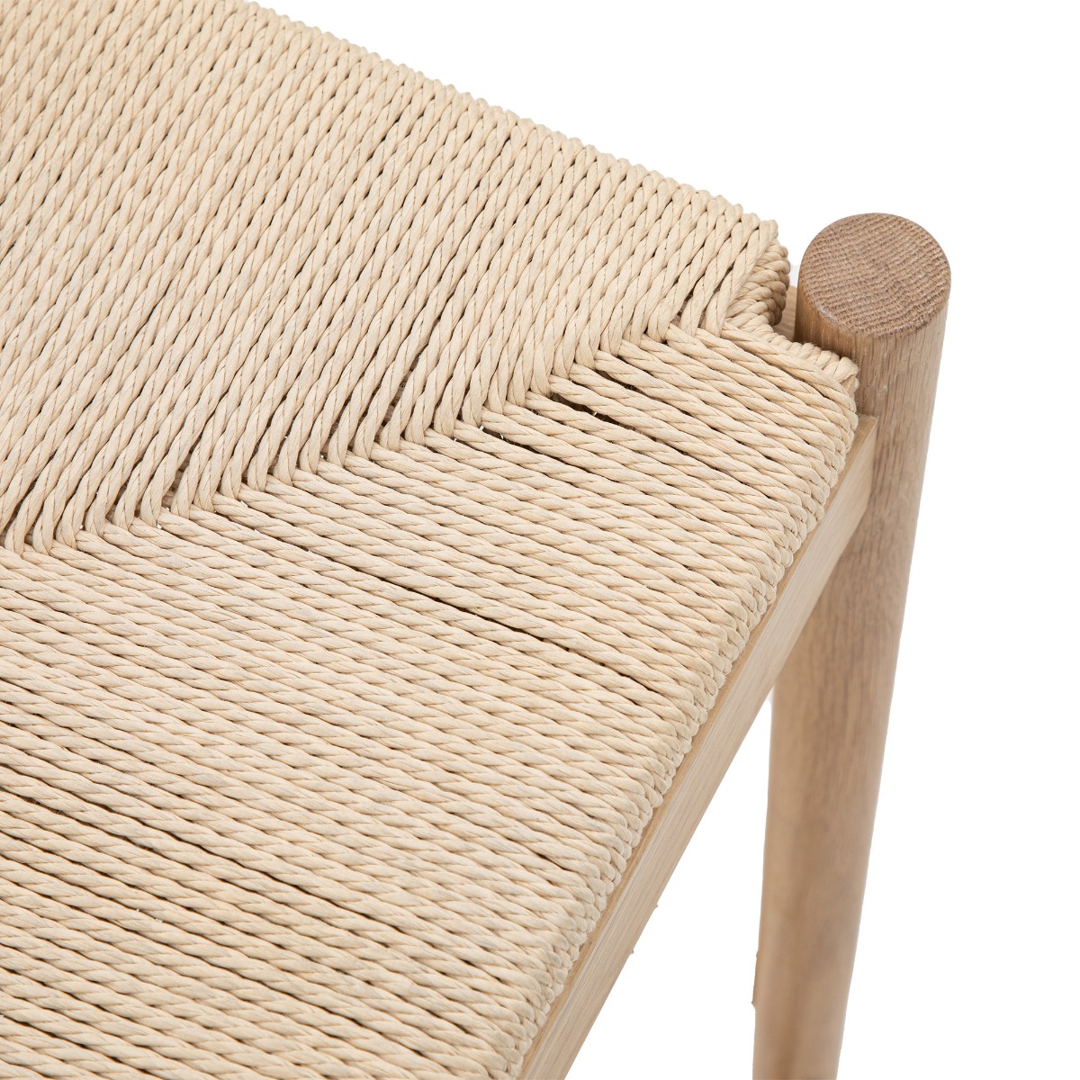 Manor Rope Stool by Hudson Living | Style Our Home 