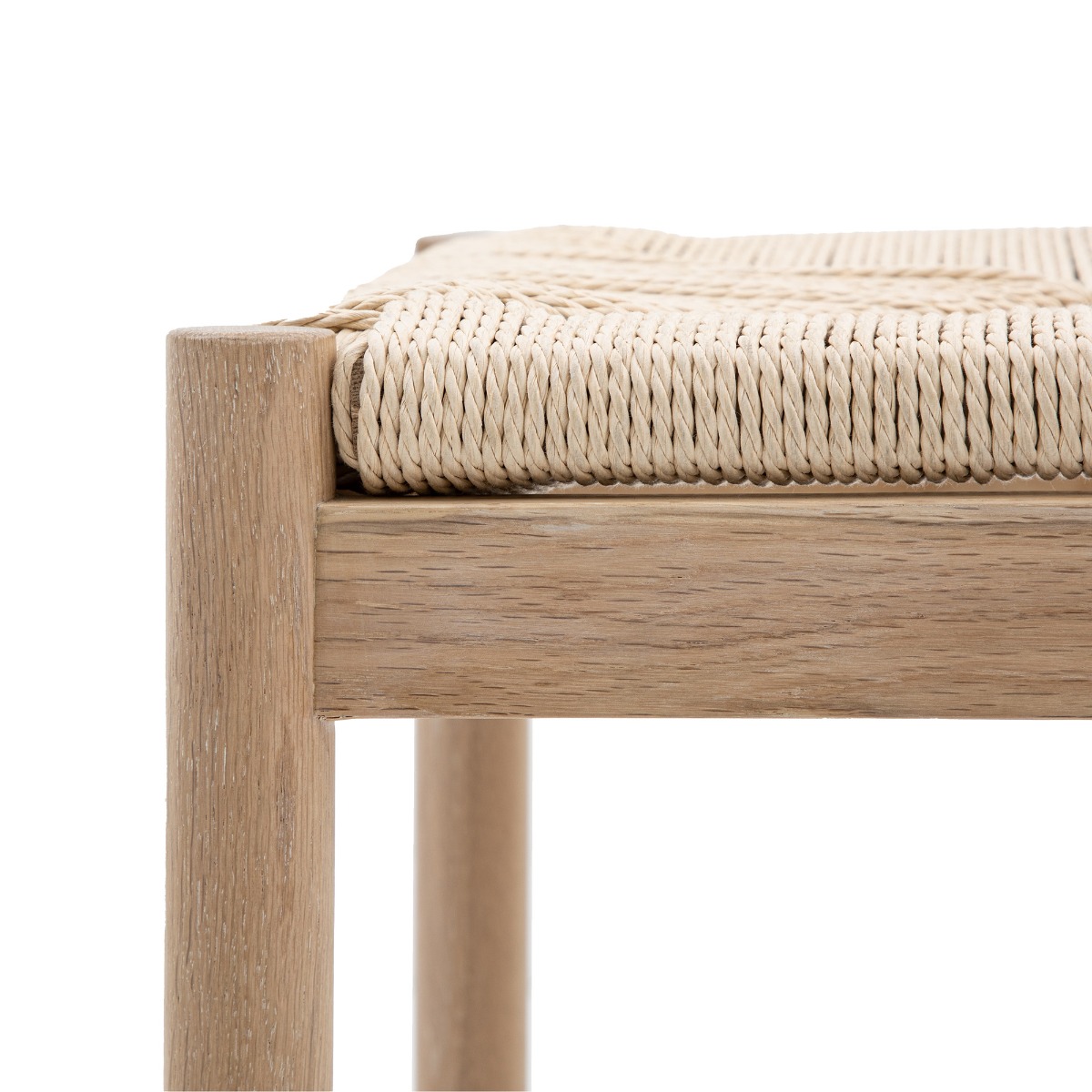 Manor Rope Stool by Hudson Living | Style Our Home 