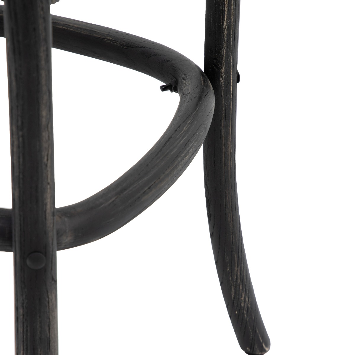 Café Palma Black Rattan Stool ( A Pair ) by Hudson Living | Style Our Home 