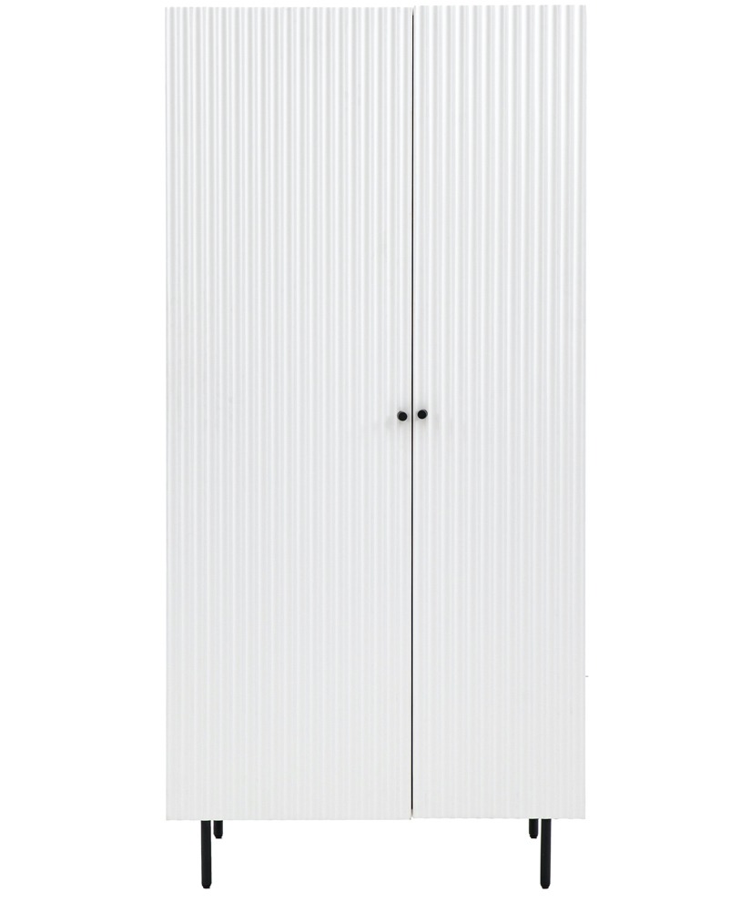 Halton 2 Door Wardrobe White By Gallery Living | Style Our Home