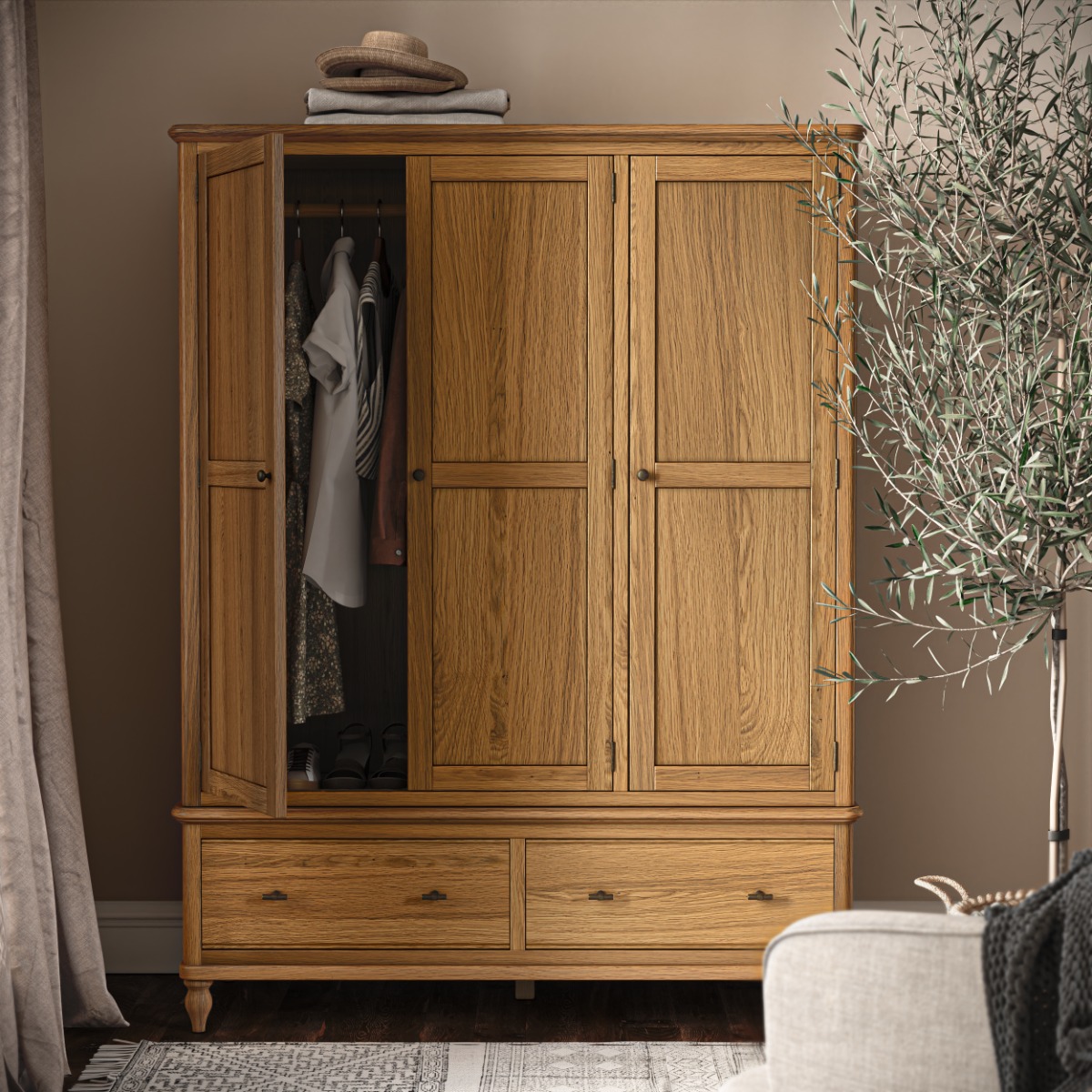 Verona Triple Wardrobe Condell / Global Home Group | Style Our Home