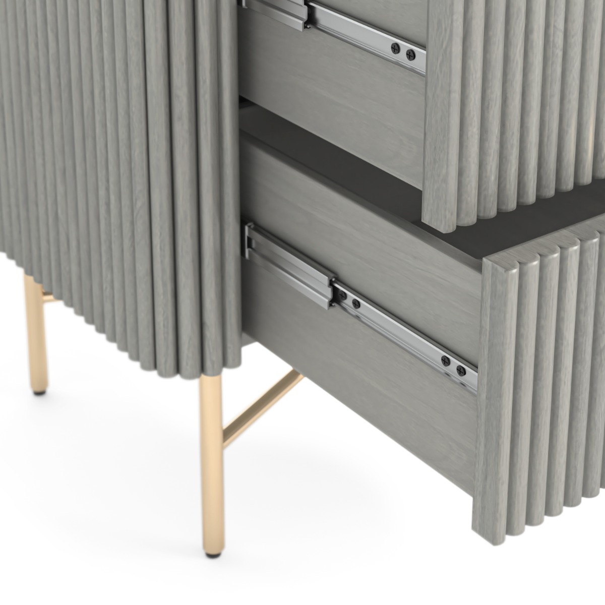 Isabella Flutted 5 Drawer Chest by Condell/Global Home Group | Style Our Home