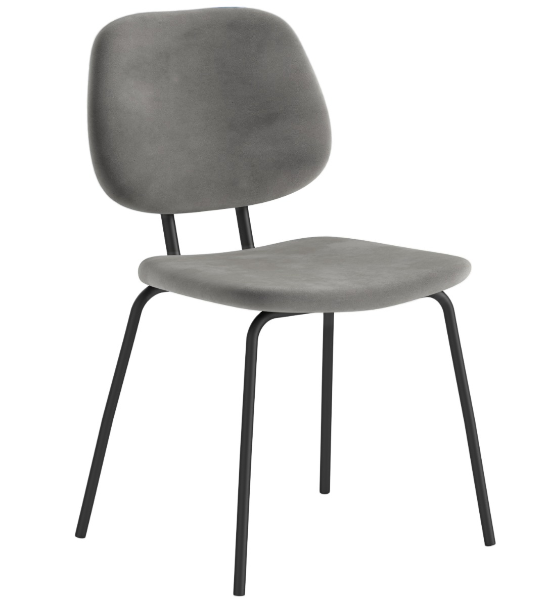 Soho Lily Chair - Grey Velvet By Corndell | Style Our Home