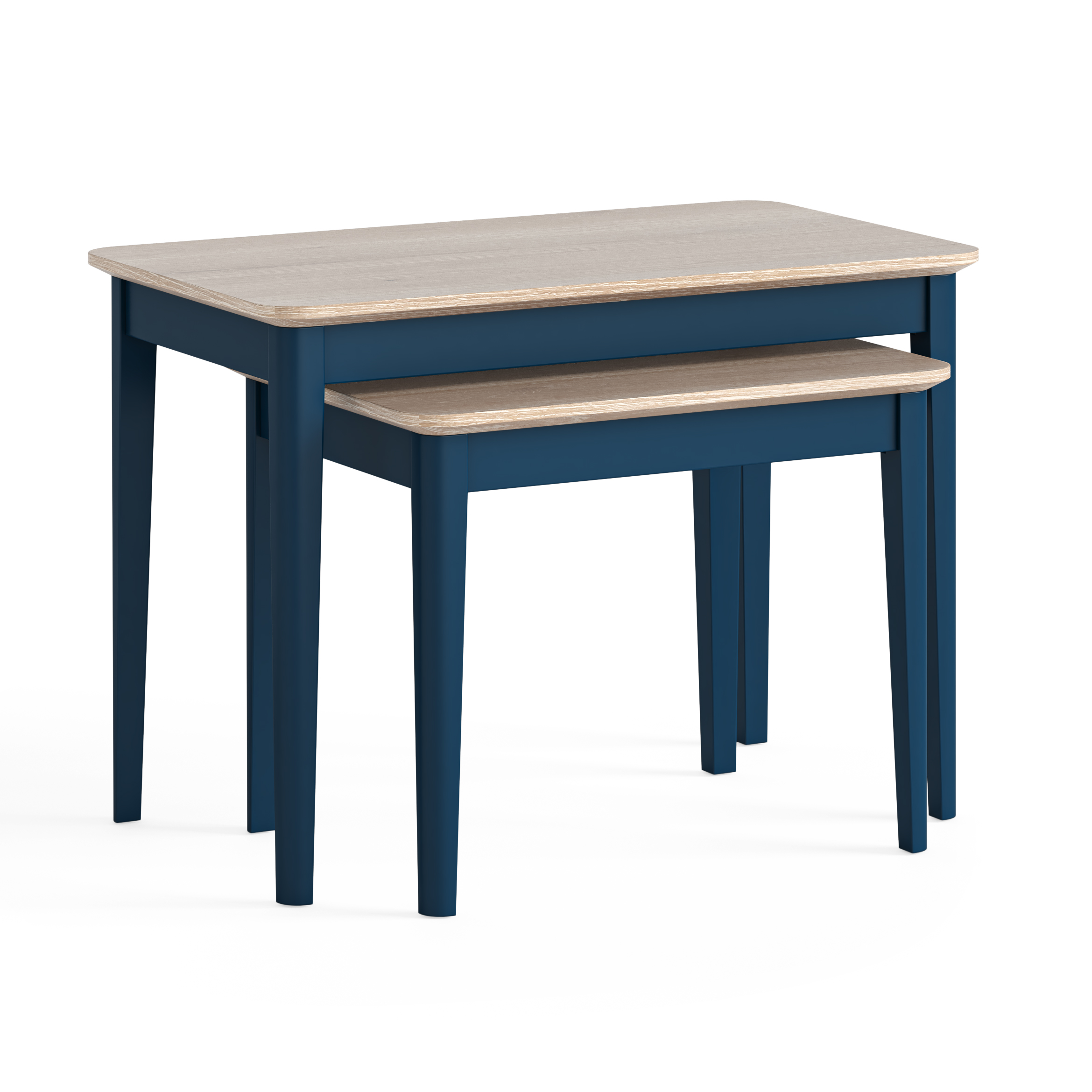 Marlow Navy Nest of Tables by Corndell/Global Home Group  | Style Our Home