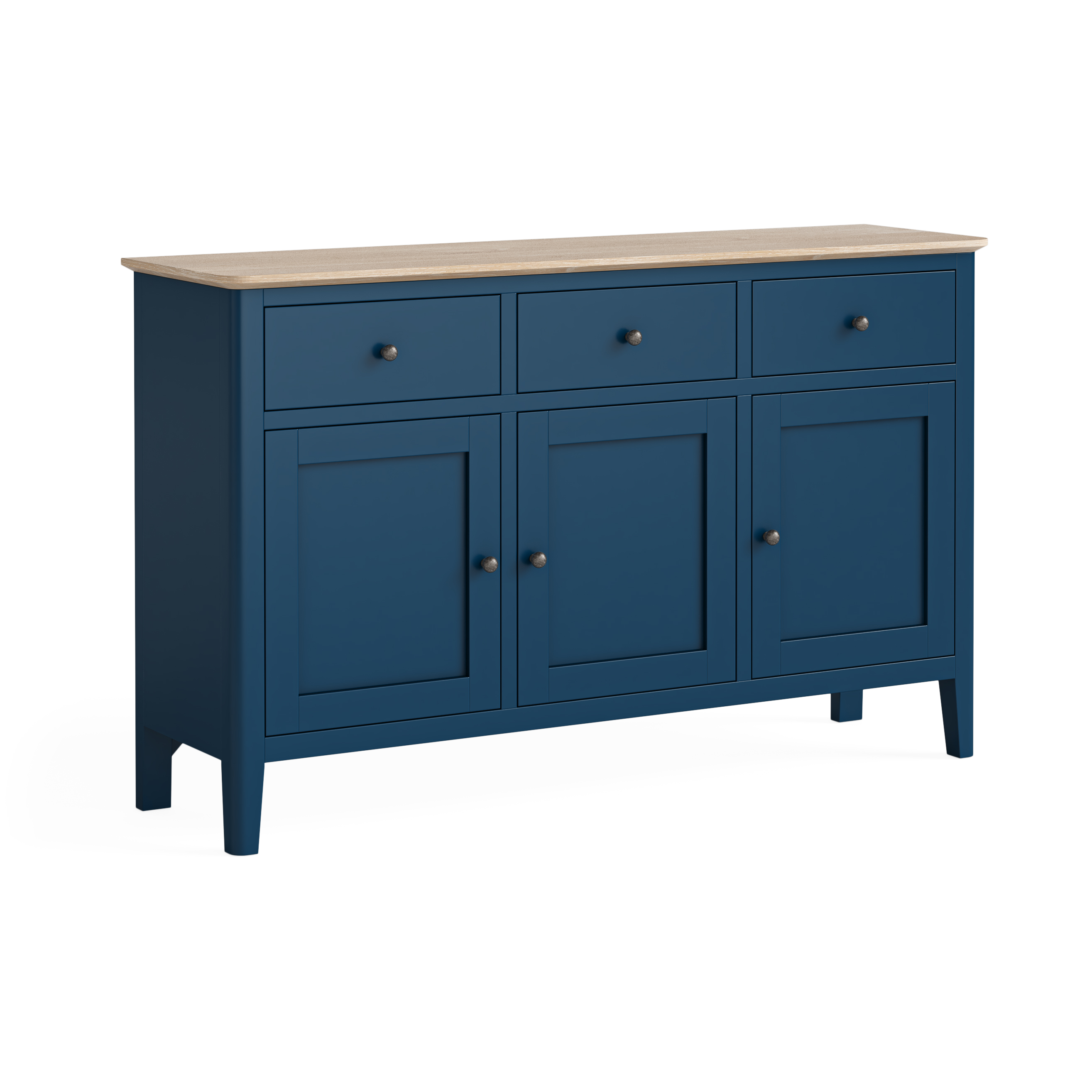 Marlow Navy Large Sideboard by Corndell/Global Home Group  | Style Our Home