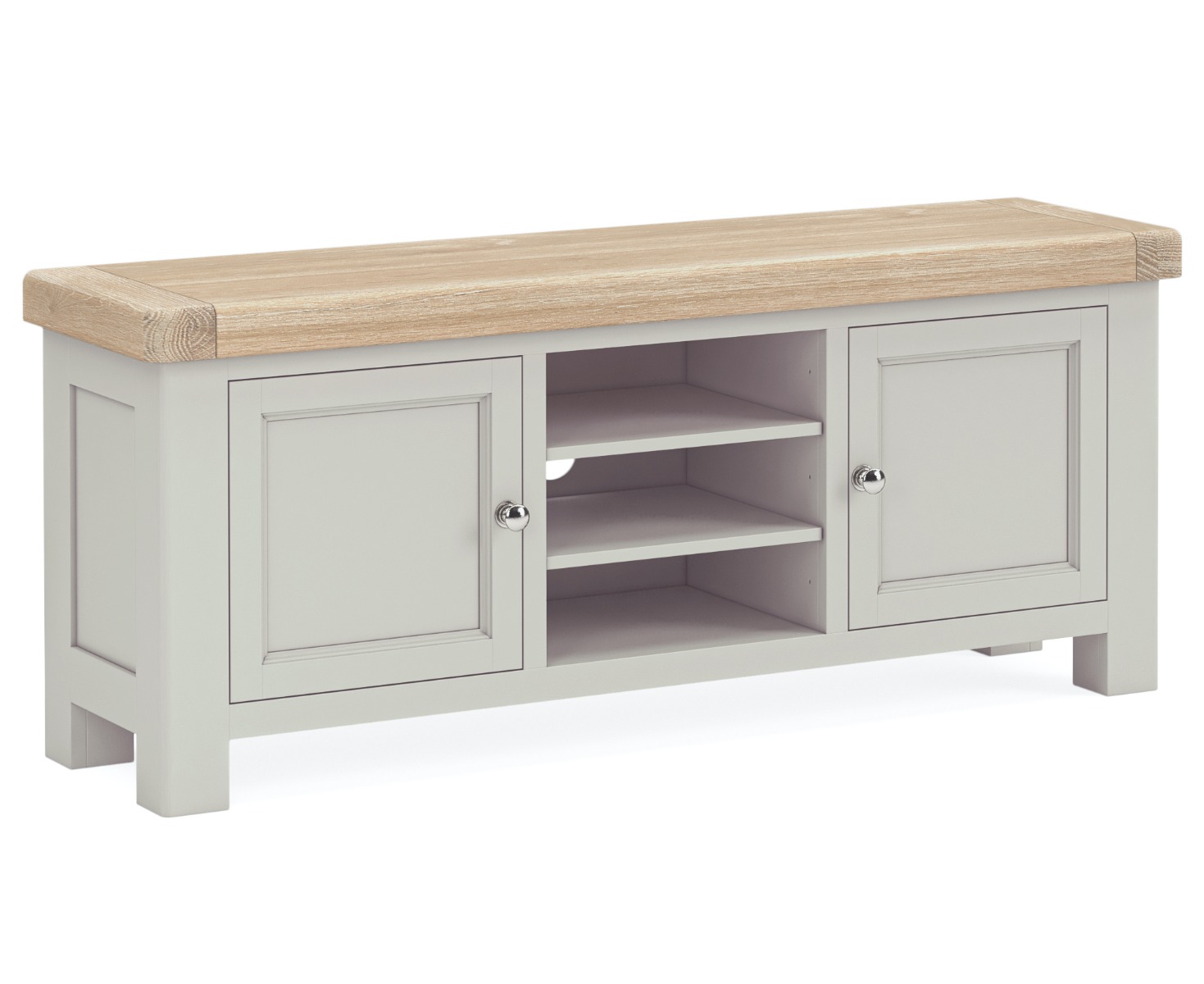 Salcombe Grey TV Unit 1400 By Corndell / Global Home Group | Style Our Home 