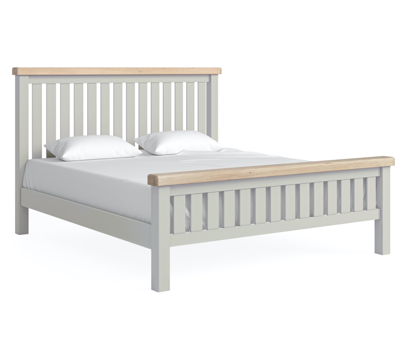 Salcombe Grey Super King Slatted Bed By Corndell / Global Home Group | Style Our Home