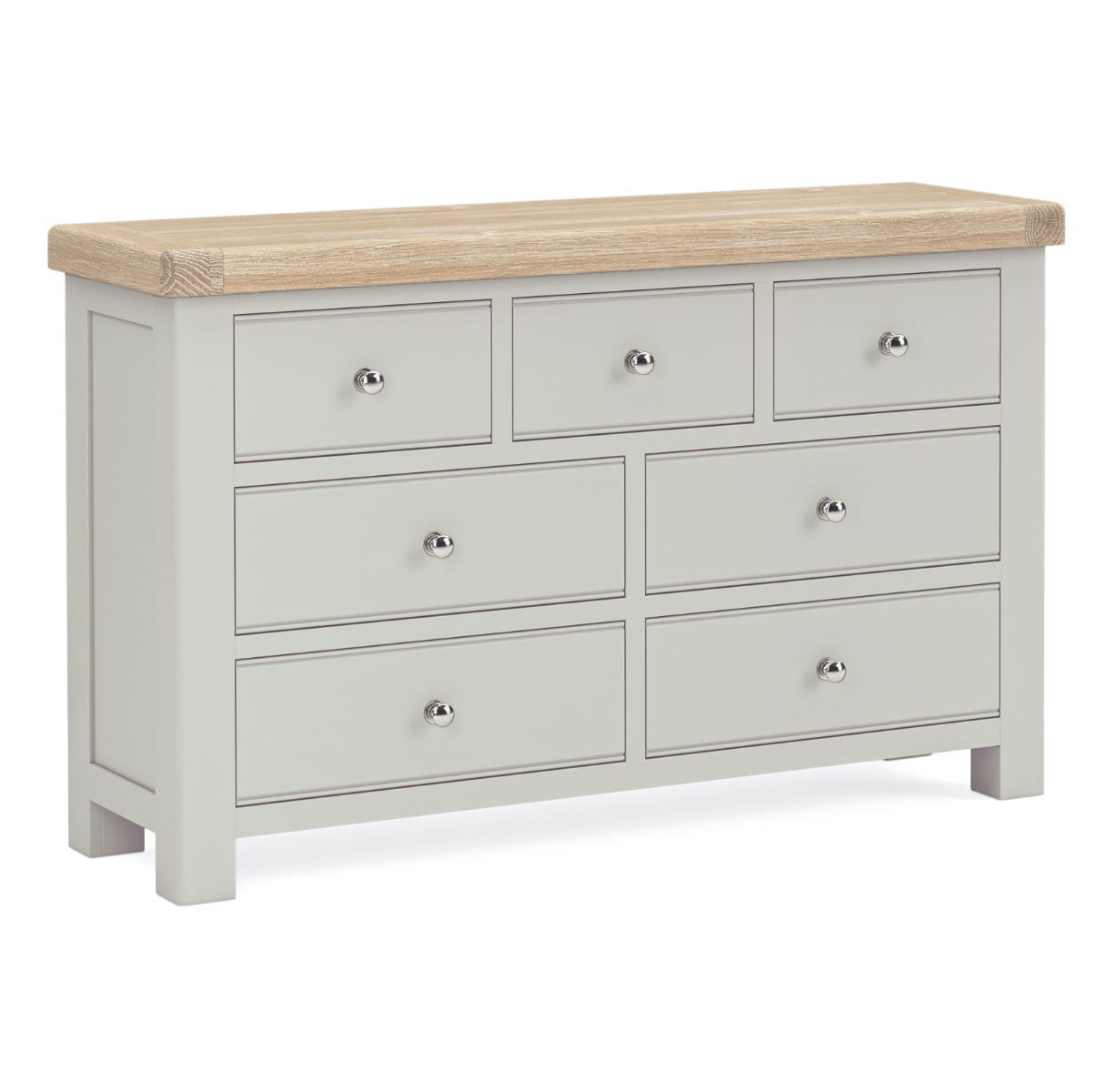 Salcombe Grey 3 Over 4 Chest By Corndell | Style our Home