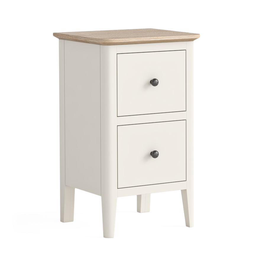 Marlow Coconut Milk Narrow Bedside by Corndell/Global Home Group  | Style Our Home