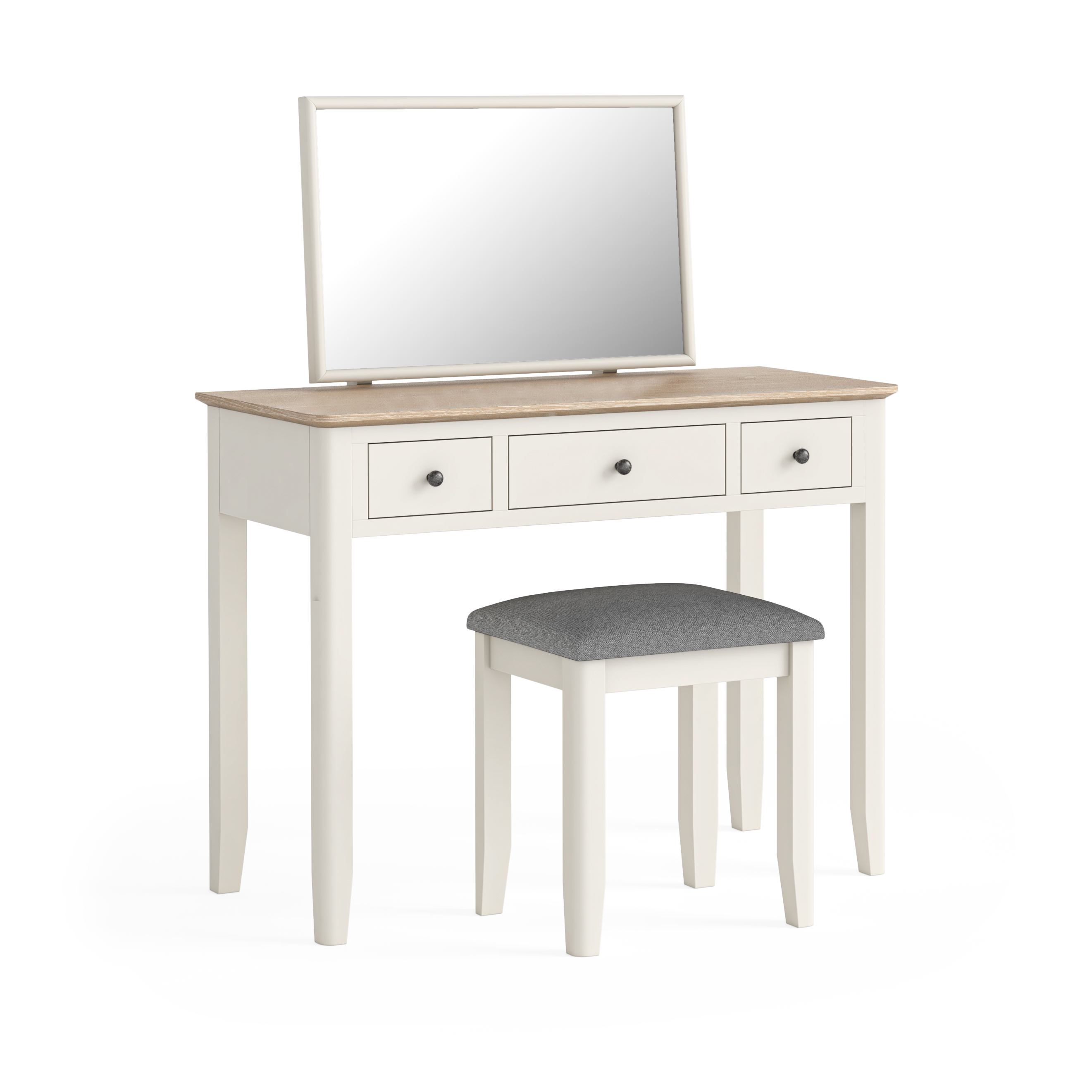 Marlow Coconut Milk Dressing Table Set by Corndell/Global Home Group  | Style Our Home