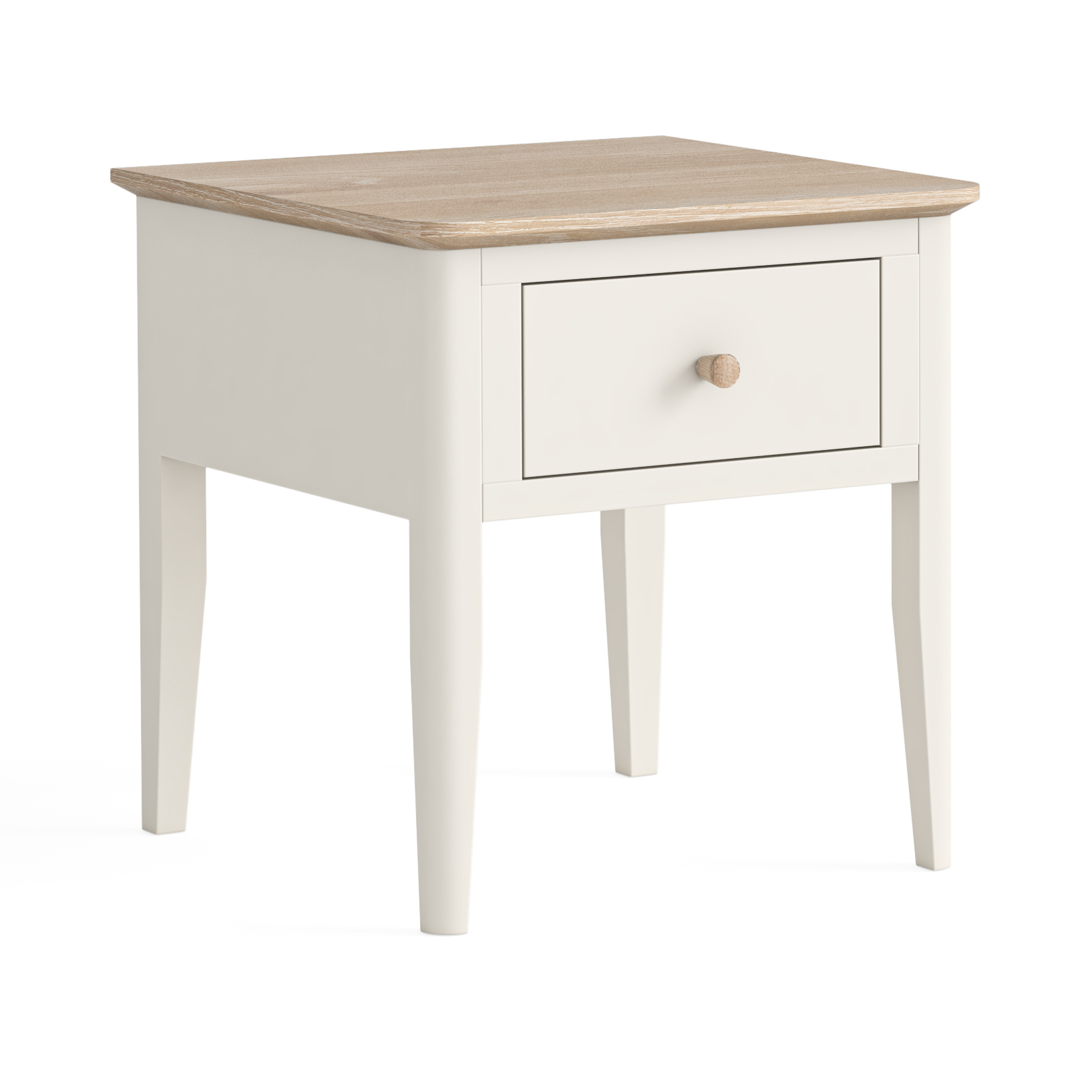 Marlow Coconut Milk Lamp Table by Corndell/Global Home Group  | Style Our Home
