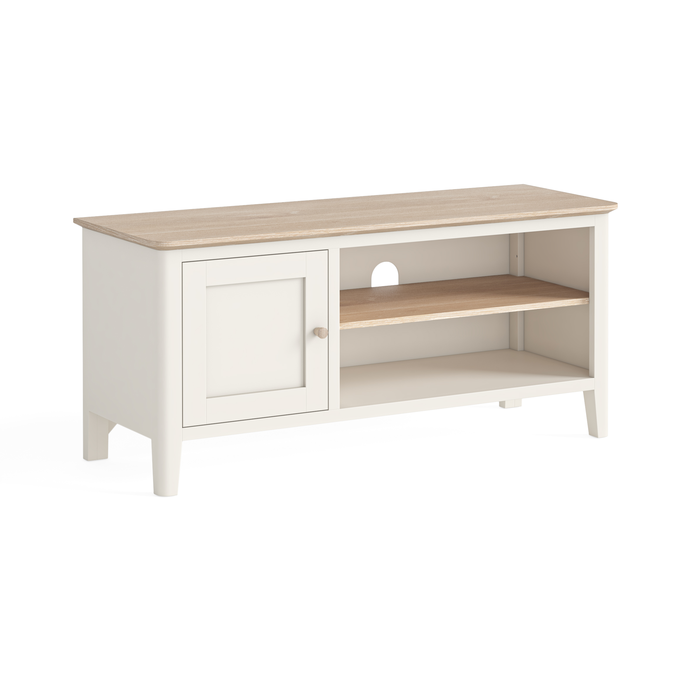 Marlow Coconut Milk 110cm TV Unit by Corndell/Global Home Group  | Style Our Home