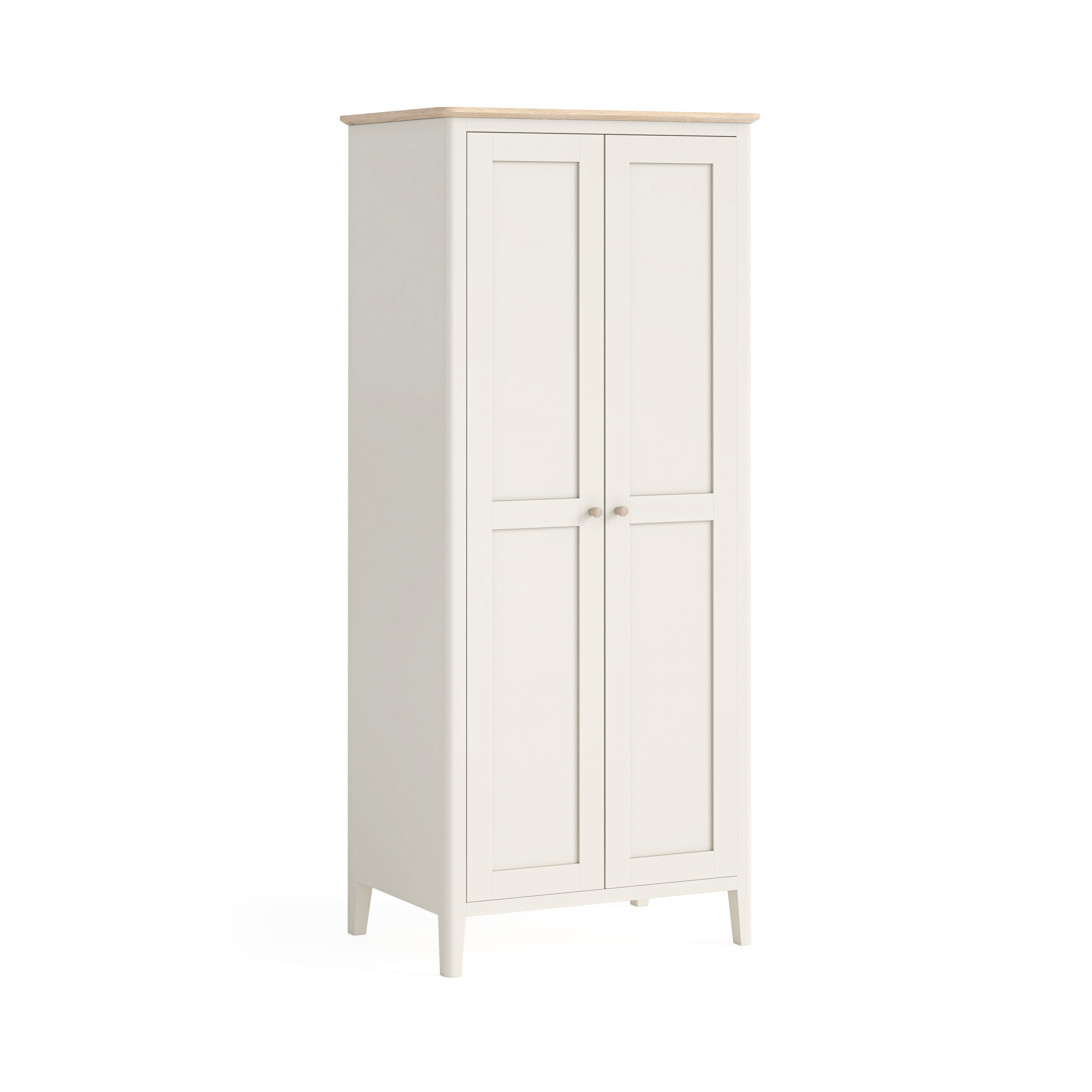 Marlow Coconut Milk Full Hanging Wardrobe by Corndell/Global Home Group  | Style Our Home