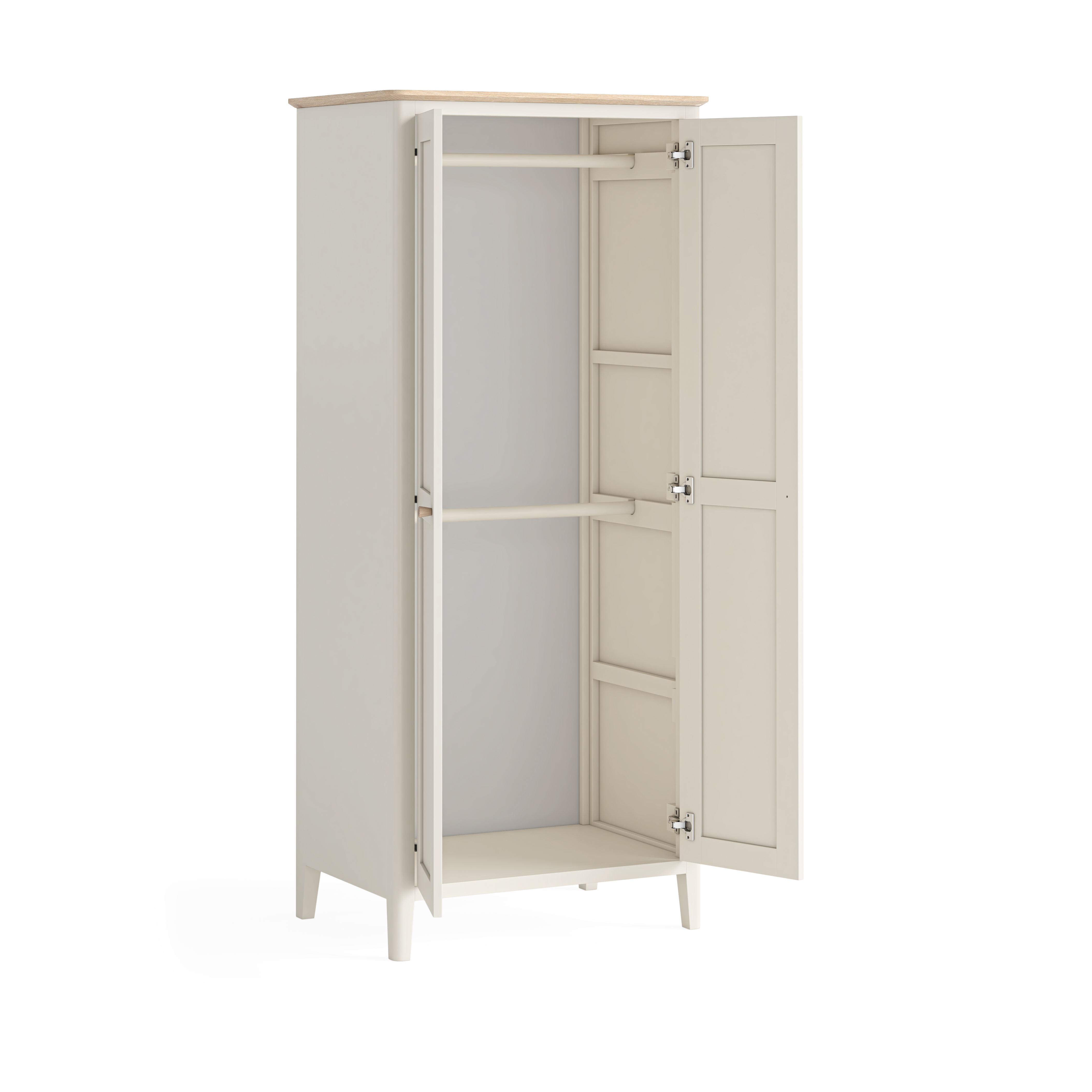 Marlow Coconut Milk Full Hanging Wardrobe by Corndell/Global Home Group  | Style Our Home