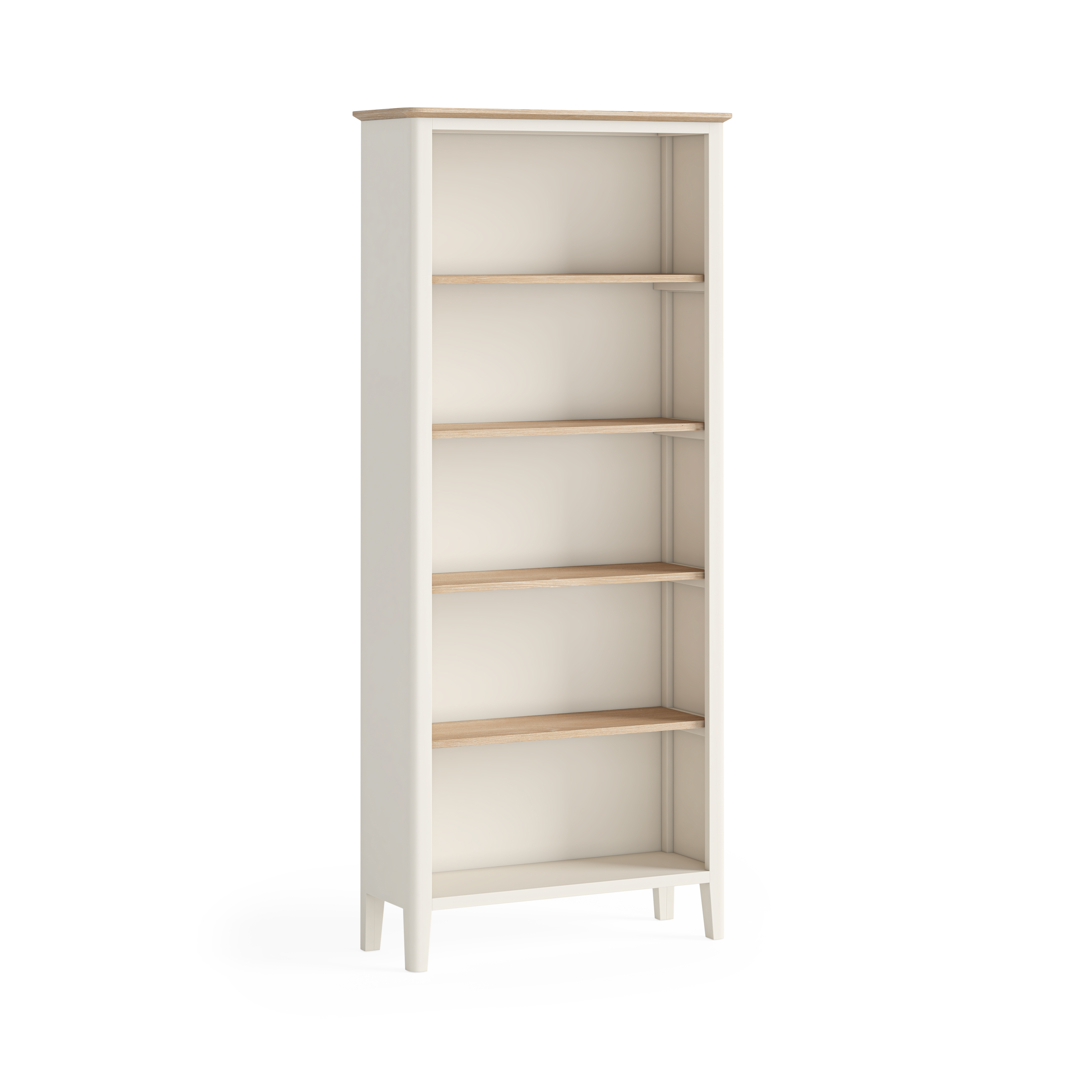Marlow Coconut Milk Large Bookcase by Corndell/Global Home Group  | Style Our Home