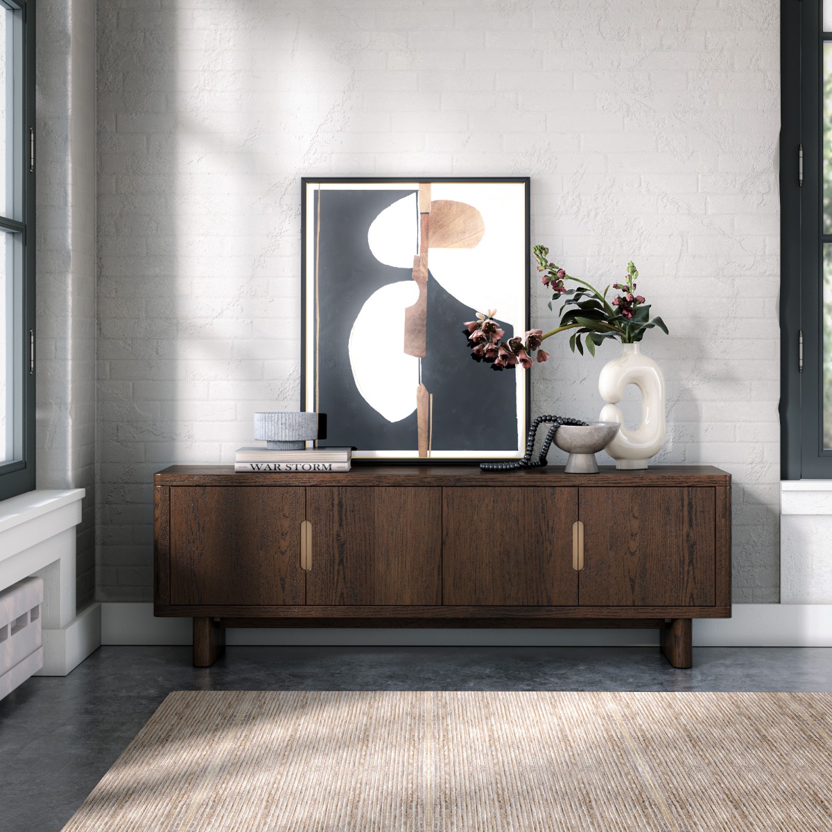 California 150cm Media Unit by Condell/Global Home Group | Style Our Home