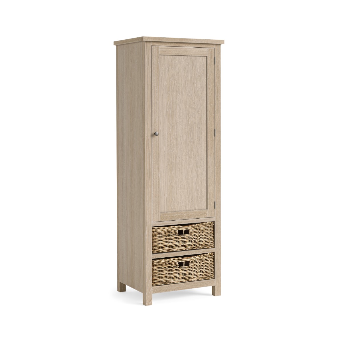 Modern Country Oak White Wash Larder Unit by Condell/Global Home Group | Style Our Home