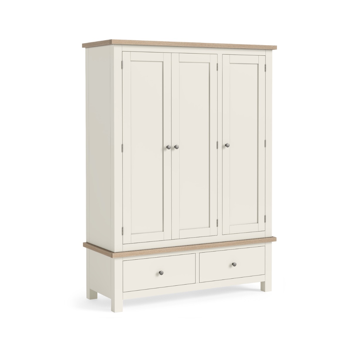 Modern Country Coconut Triple Wardrobe by Condell/Global Home Group | Style Our Home