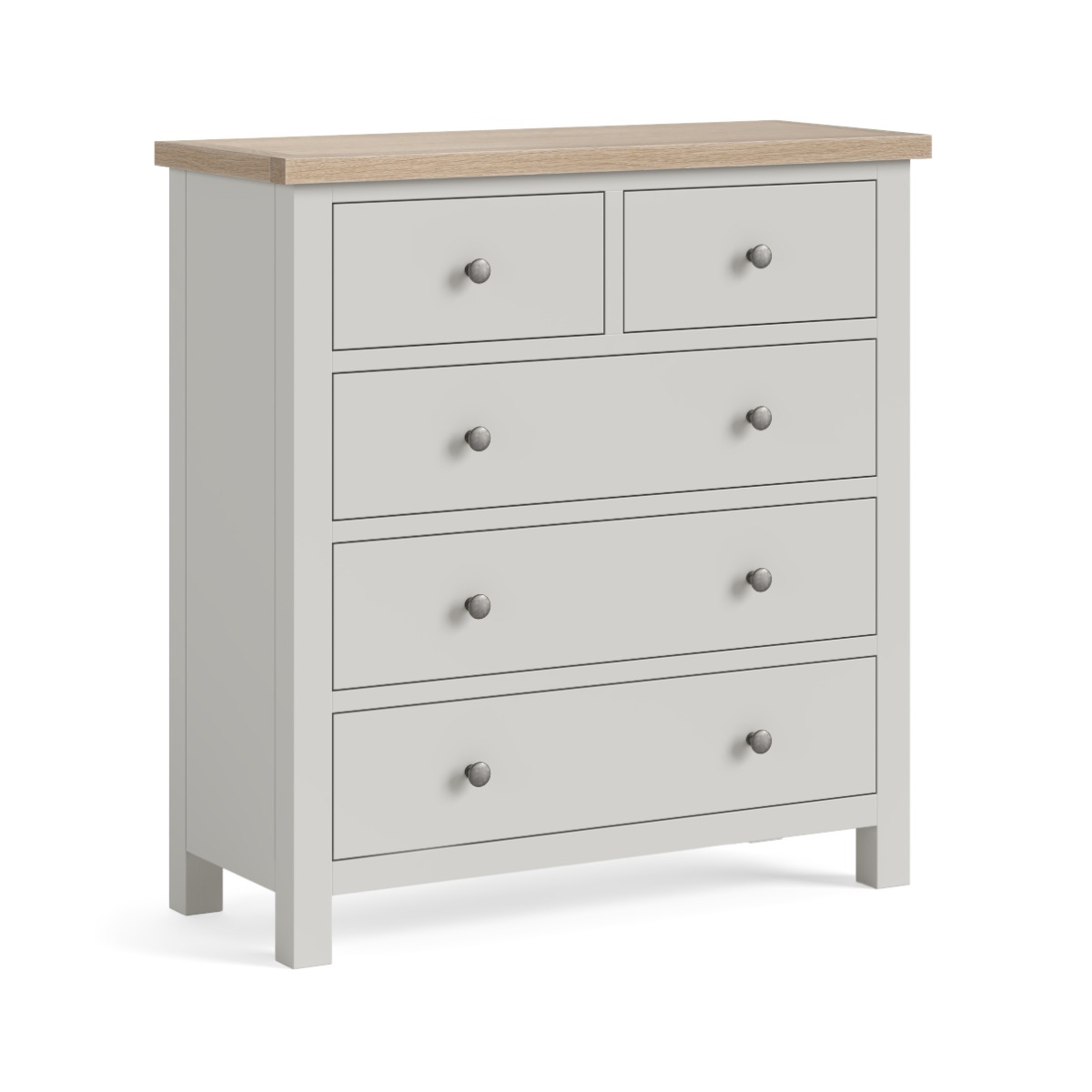 Modern Country Light Grey 2 over 3 Chest by Condell/Global Home Group | Style Our Home