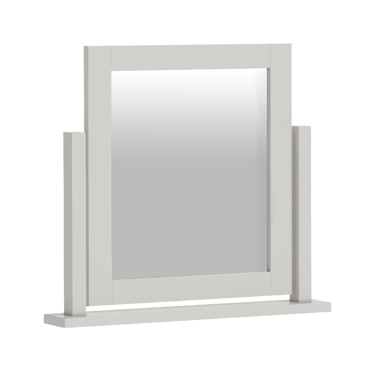 Modern Country Light Grey Vanity Mirror by Condell/Global Home Group | Style Our Home