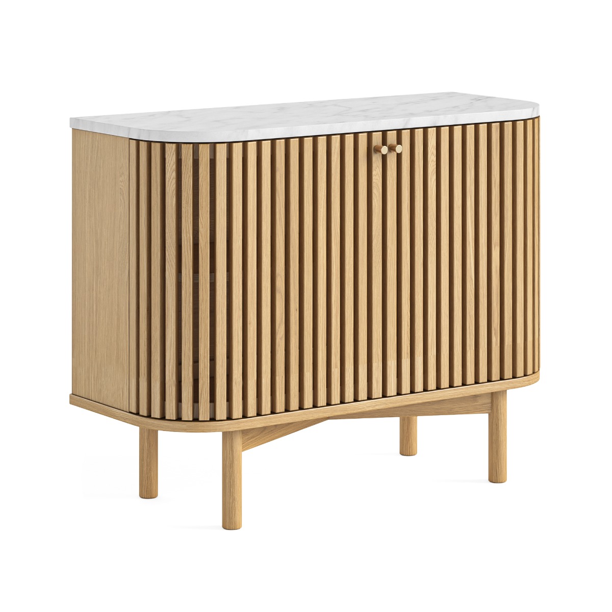 Soho Natural Marble Top Small Sideboard by Condell/Global Home Group | Style Our Home