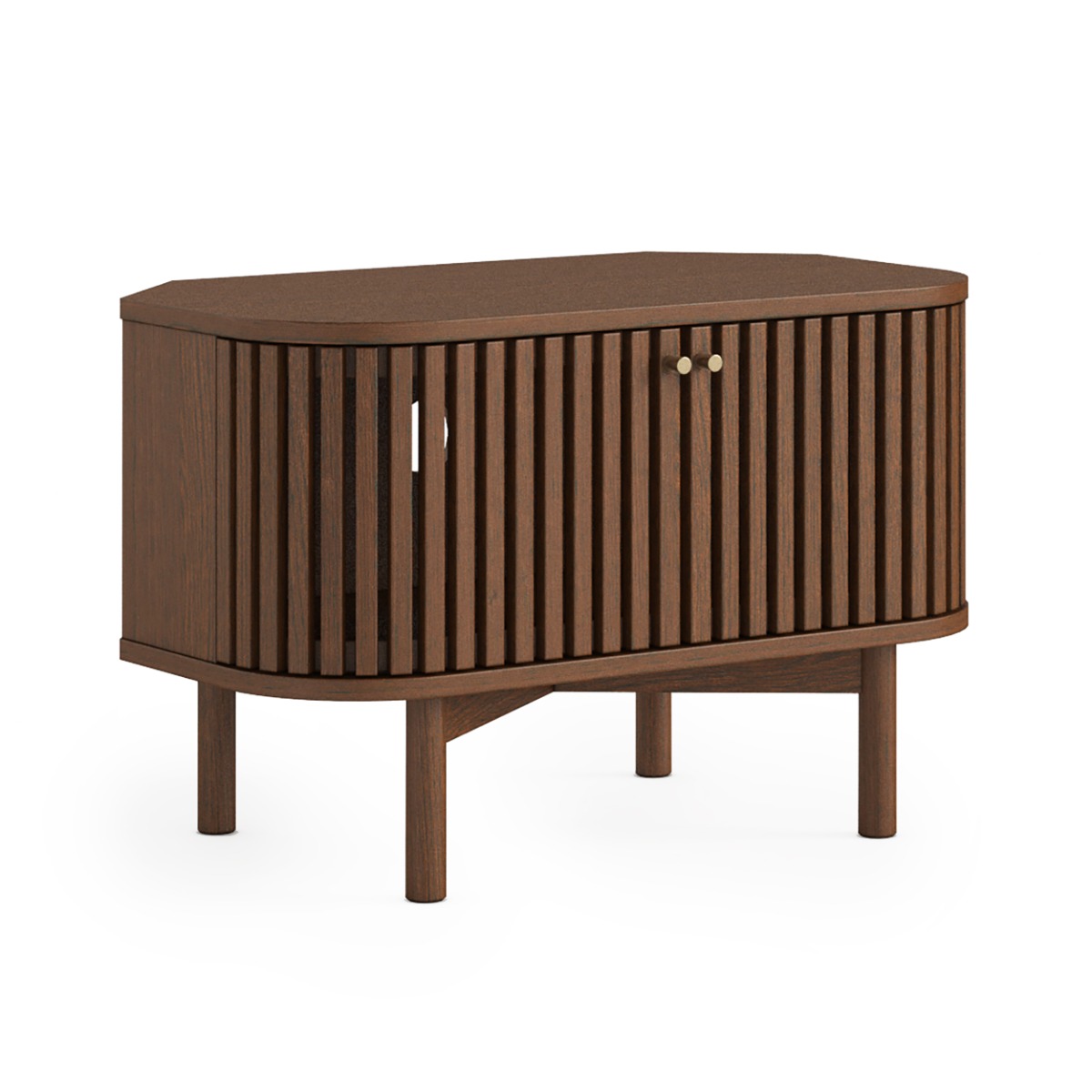 Soho Brown Corner TV Unit by Condell/Global Home Group | Style Our Home