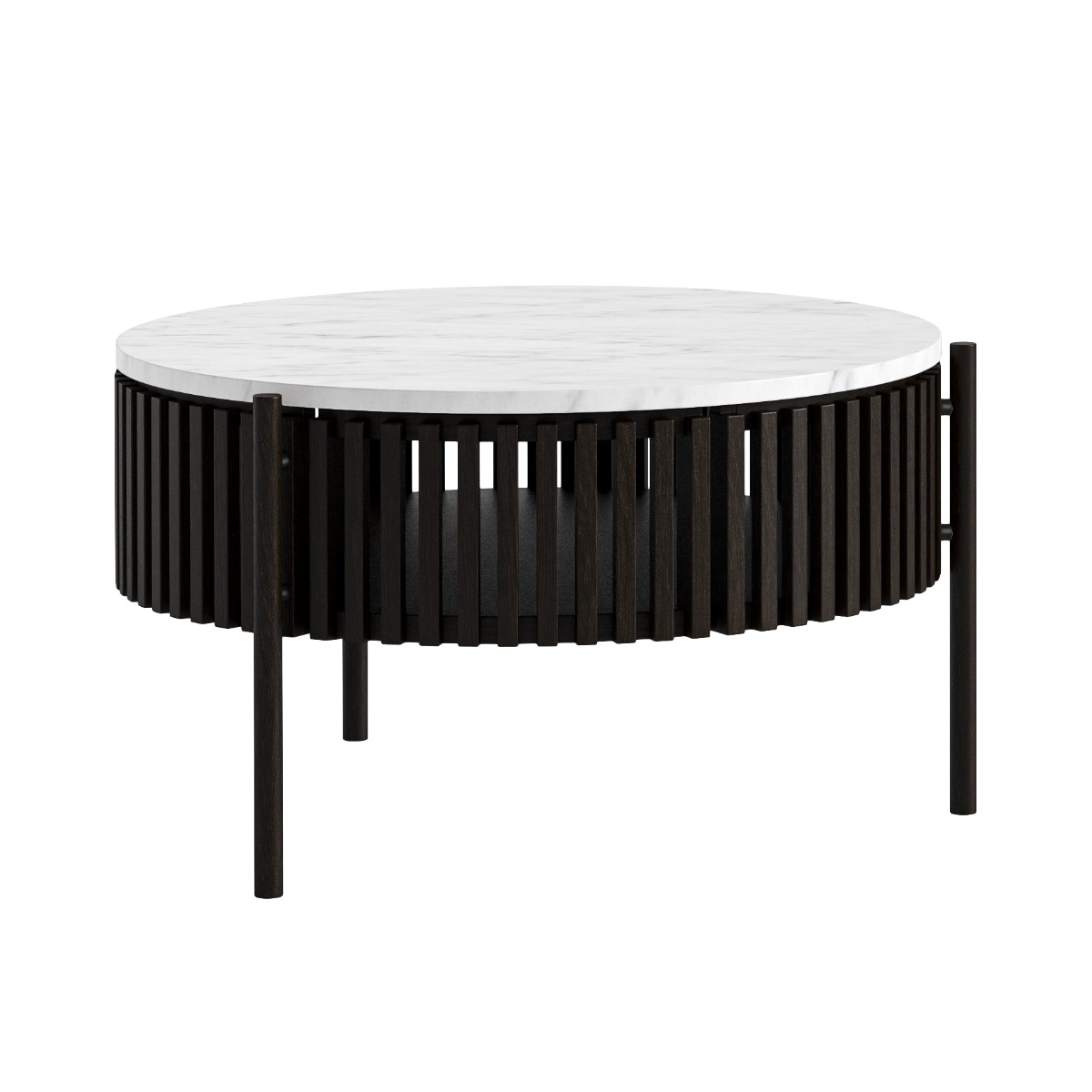 Soho Black Marble Top Story Coffee Table by Condell/Global Home Group | Style Our Home