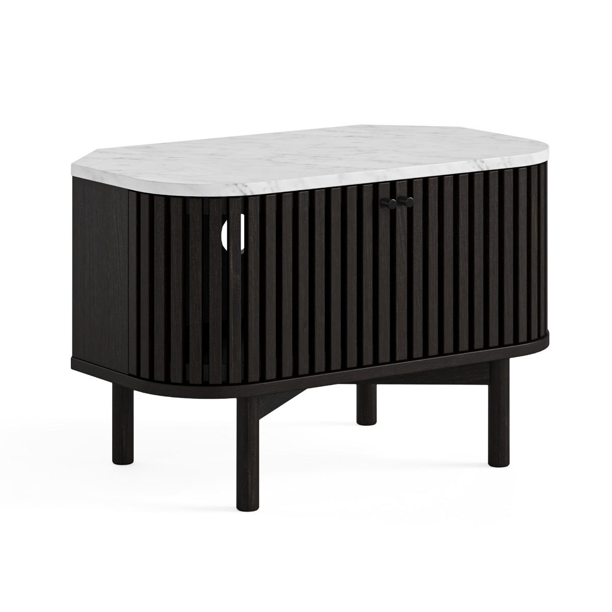 Soho Black Marble Top Corner TV Unit by Condell/Global Home Group | Style Our Home