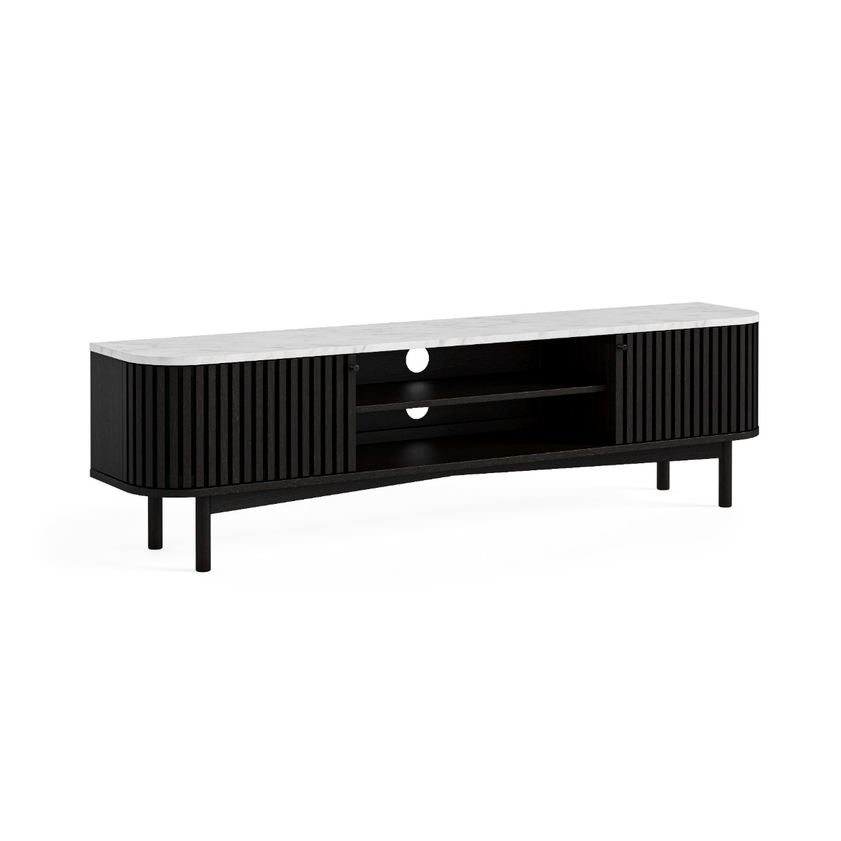 Soho Black Marble Top Large TV Unit by Condell/Global Home Group | Style Our Home