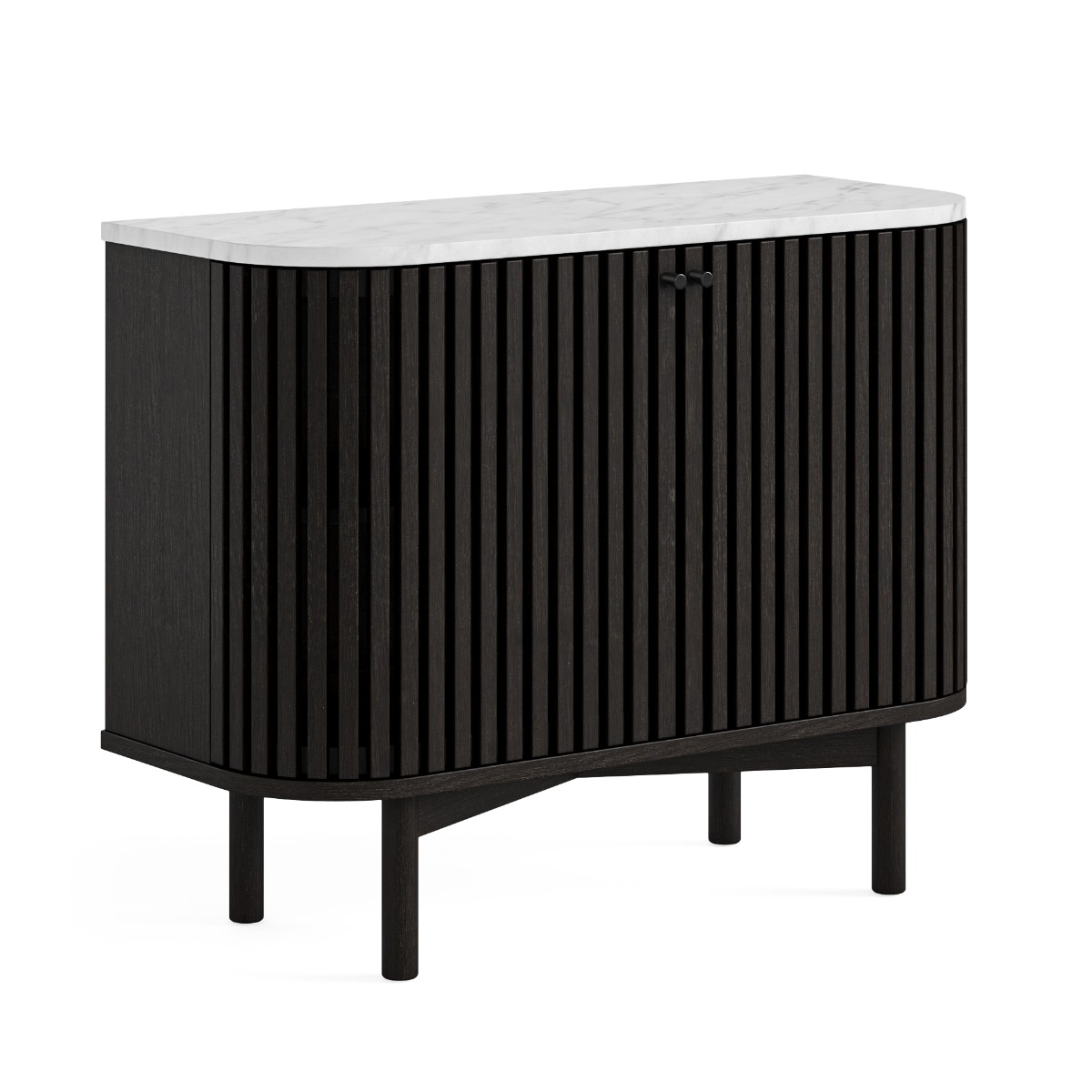 Soho Black Marble Top Small Sideboard by Condell/Global Home Group | Style Our Home