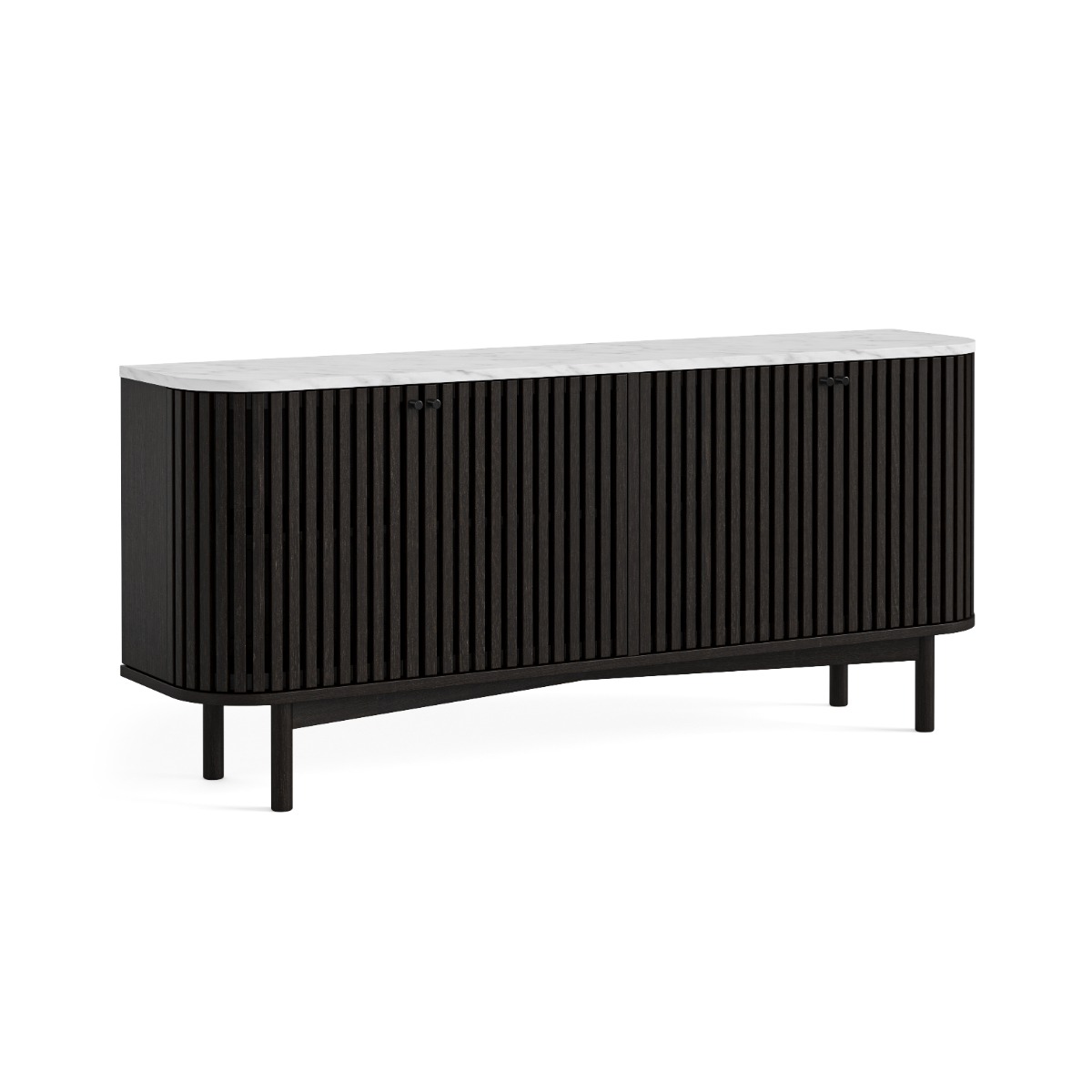 Soho Black Marble Top Large Sideboard by Condell/Global Home Group | Style Our Home