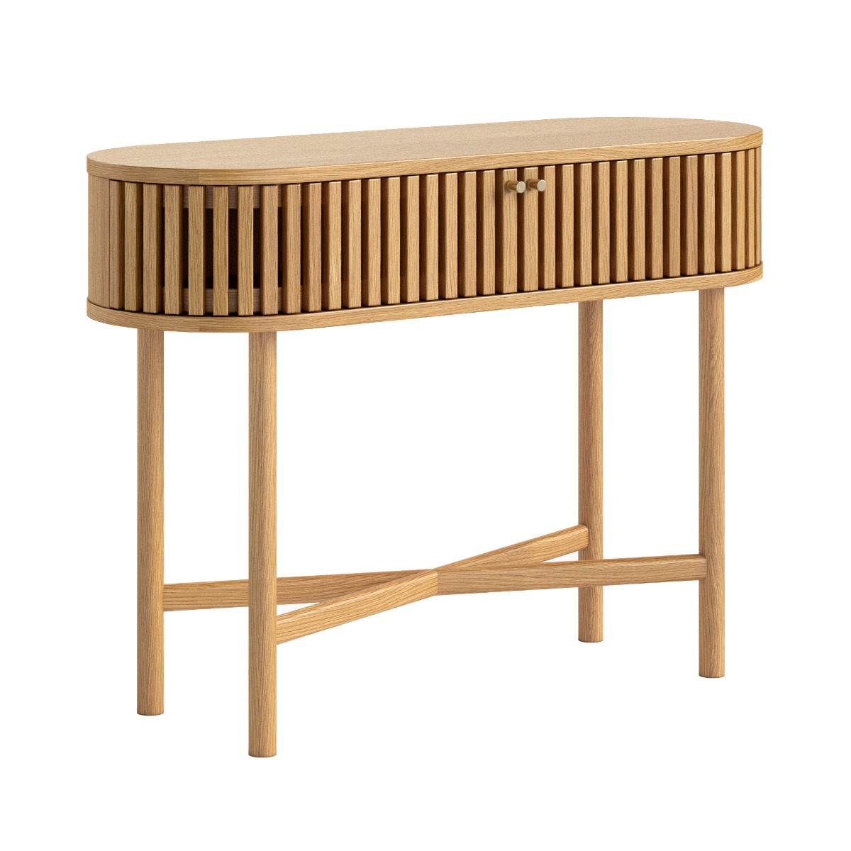 Soho Natural Oval Console Table by Condell/Global Home Group | Style Our Home