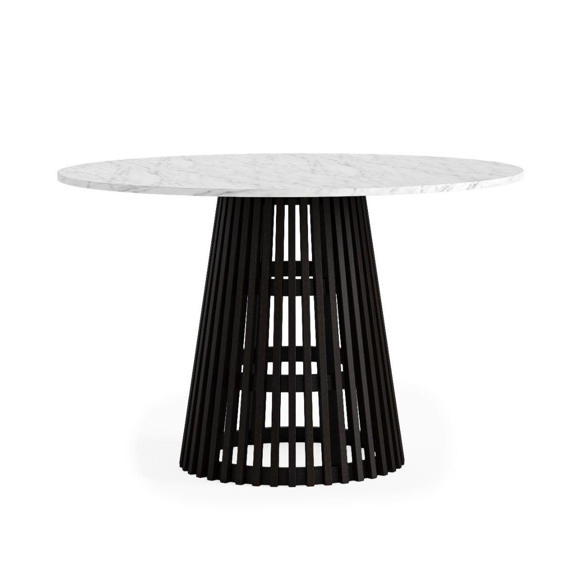 Soho Black Marble Top Round Dining Table by Condell/Global Home Group | Style Our Home