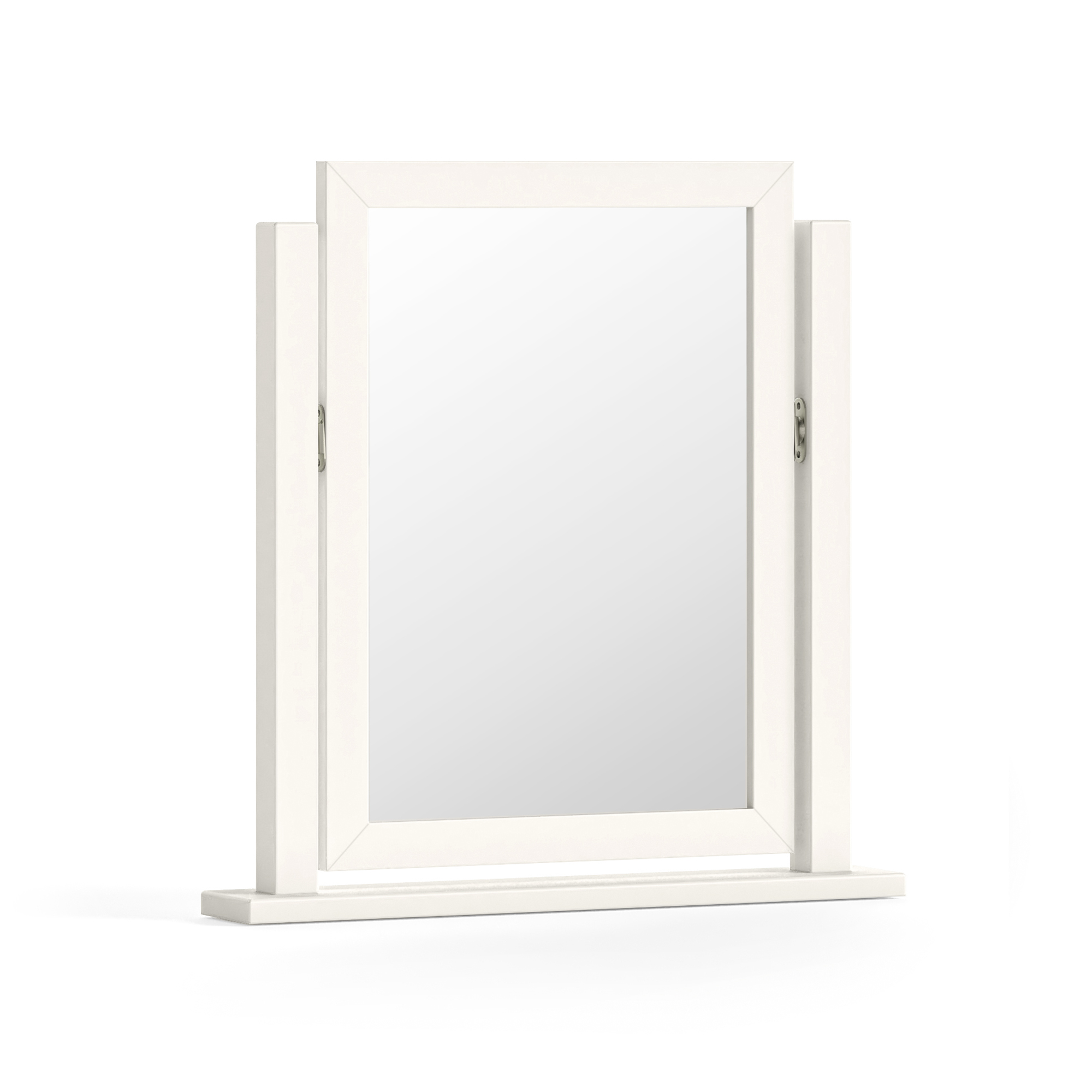 Burgundy Coconut Milk Vanity Mirror by Condell/Global Home Group | Style Our Home