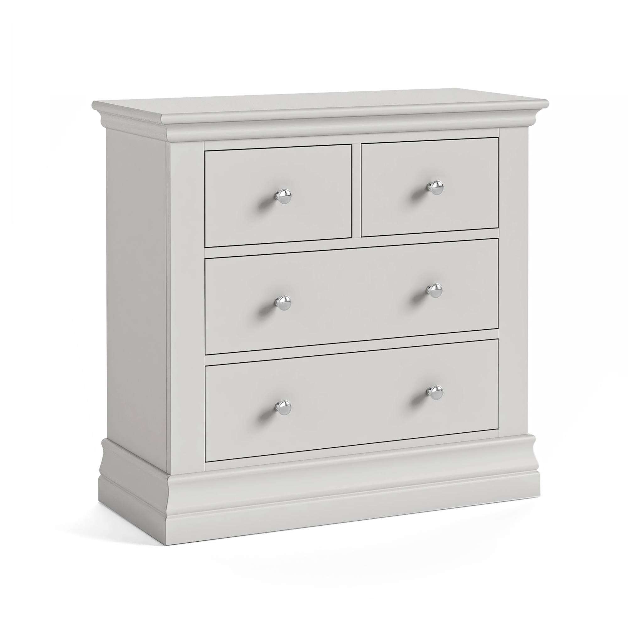 Burgundy 2 Over 2 Light Grey Chest by Condell/Global Home Group | Style Our Home