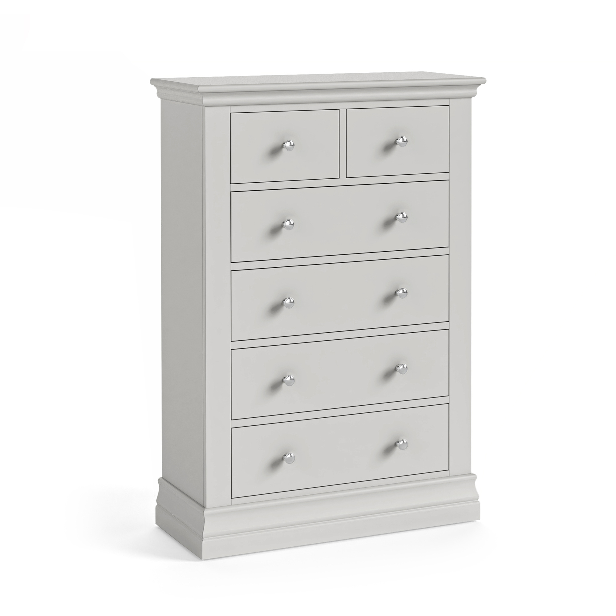 Burgundy 2 Over 4 Light Grey Chest by Condell/Global Home Group | Style Our Home