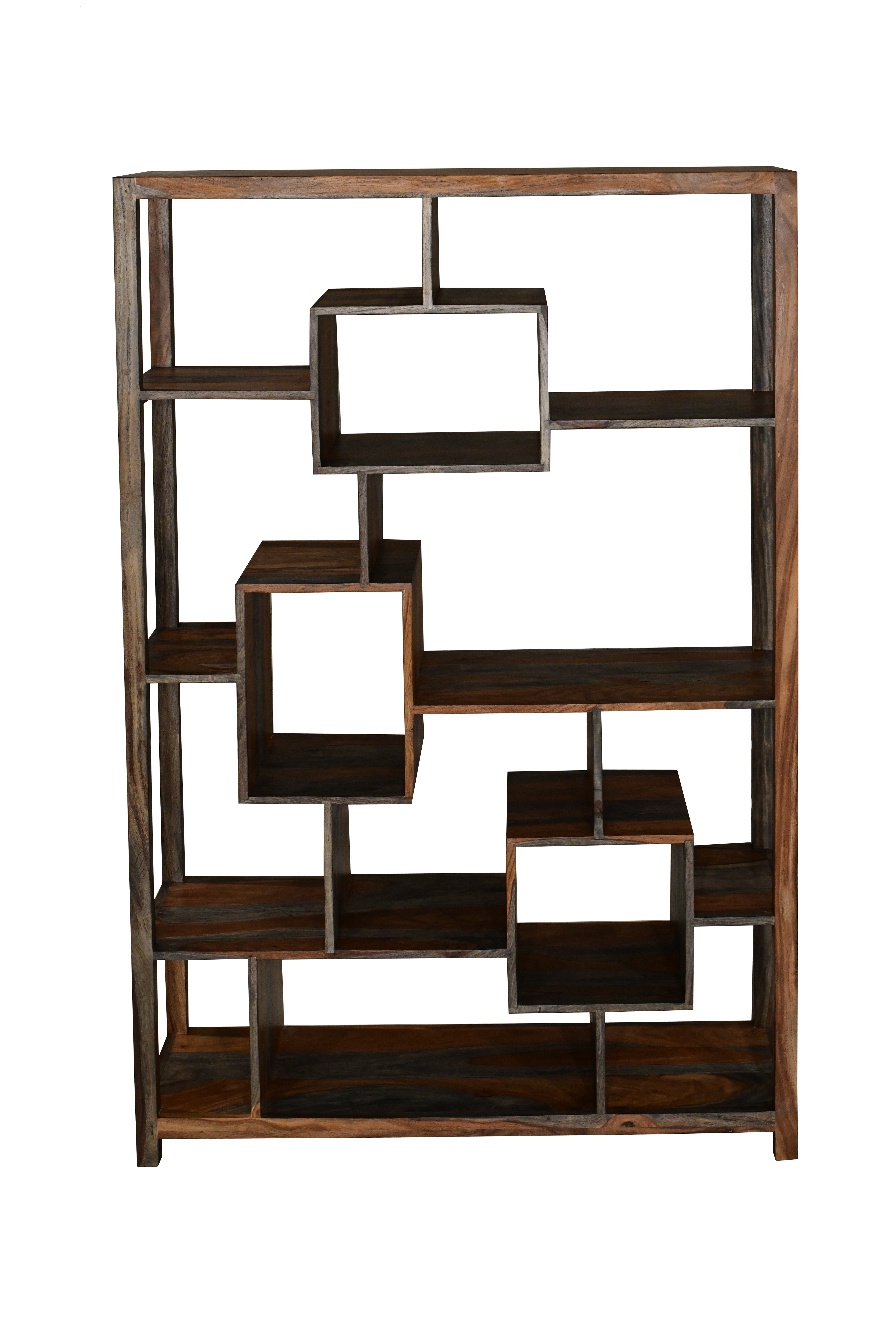 Nautica Geometric Bookcase by IFD | Style Our Home