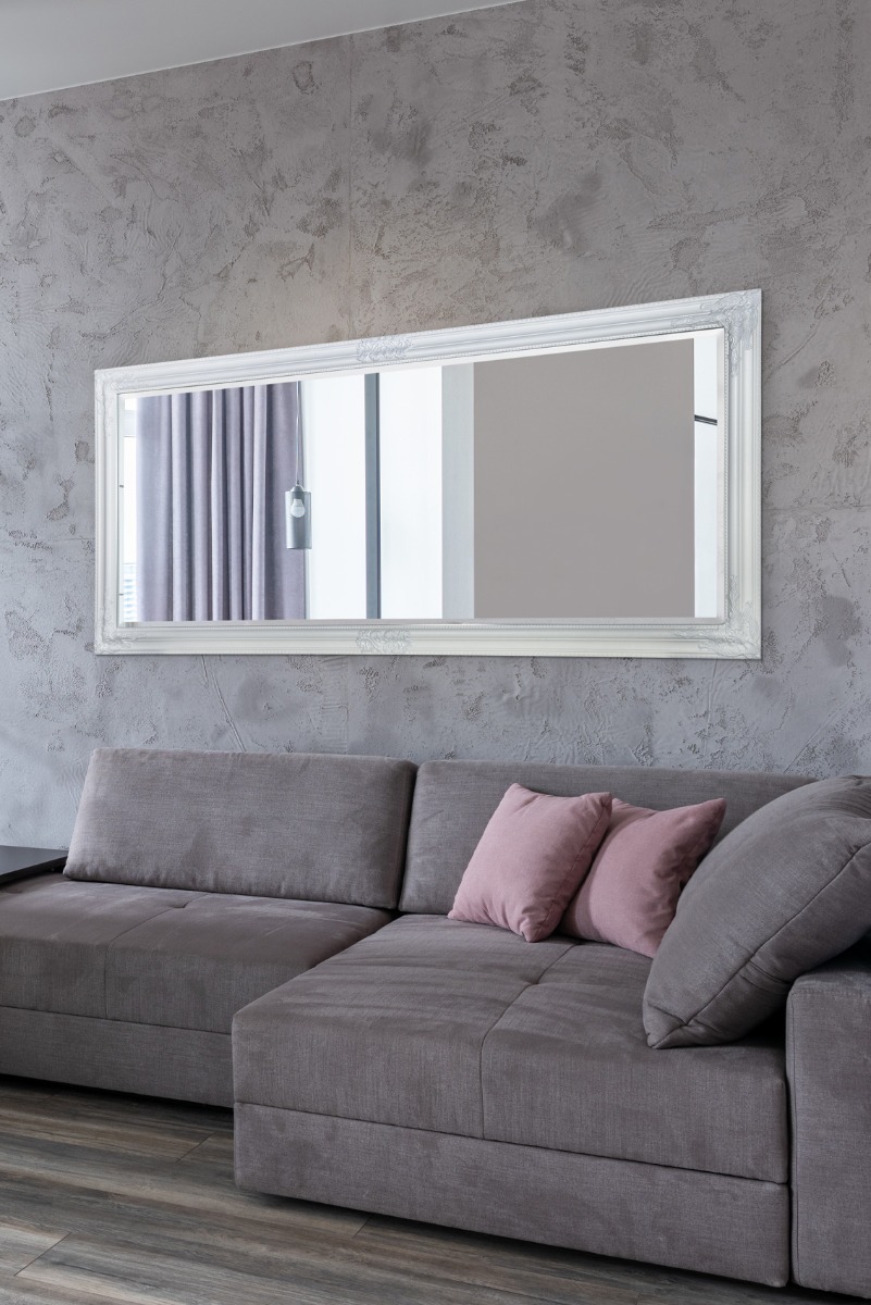 Thea White Elegant Full Length Mirror