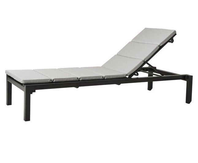Relax Grey Sunbed - Light Grey Natté  by Cane-line | Style Our Home