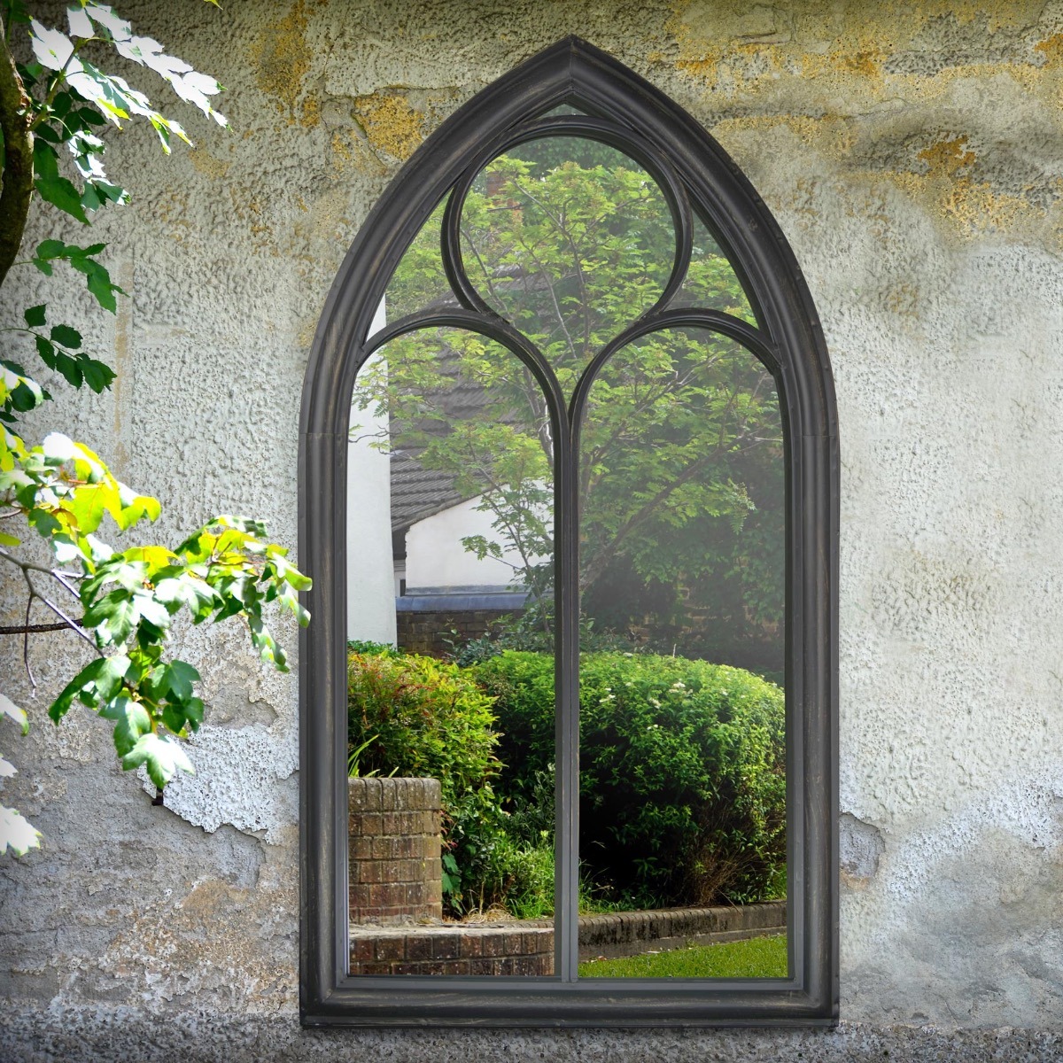 Apollo Chapel Arch Garden Mirror 